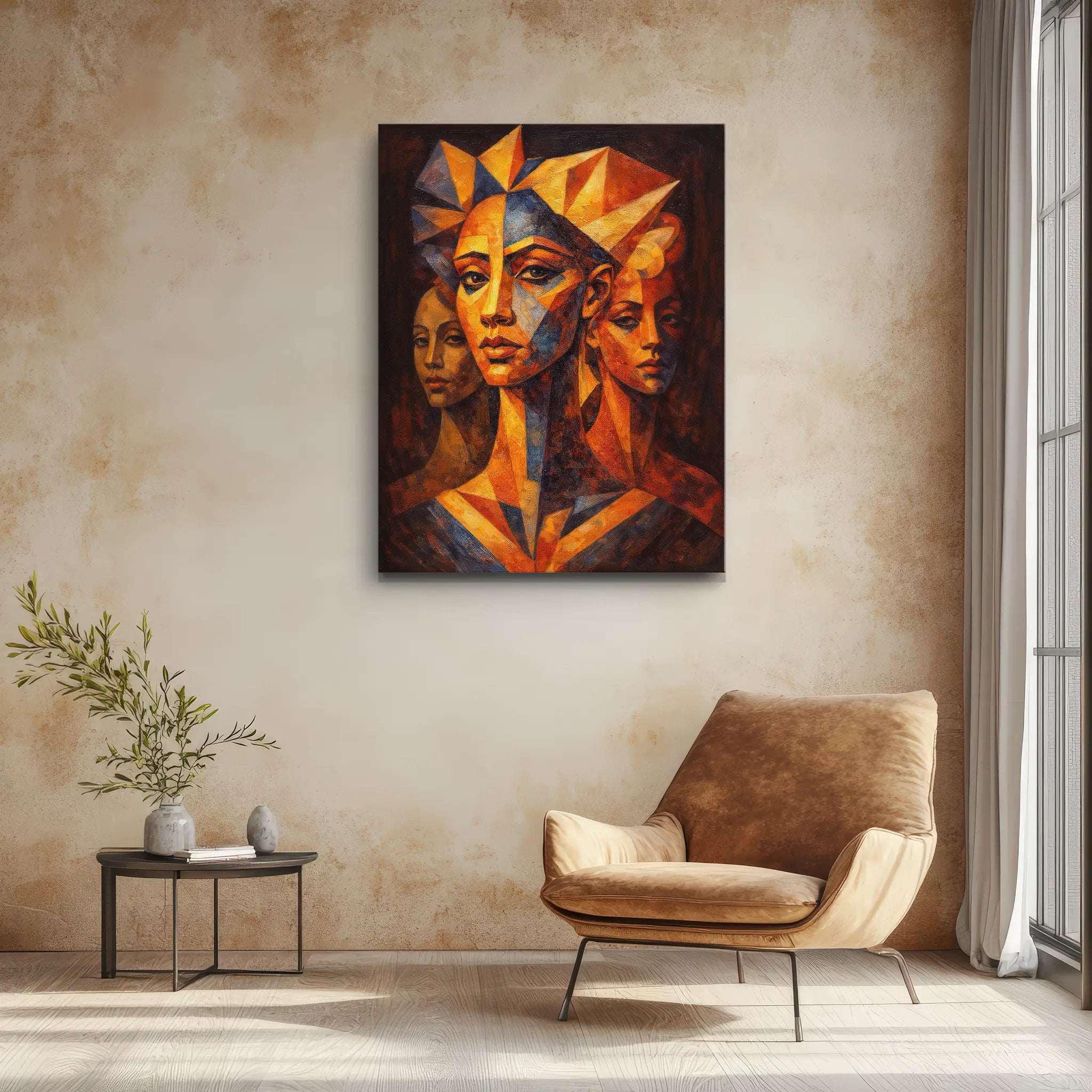 Three Voices, One Crown Giclée Prints 459019 Visual Wall Art AR3:4V-AR4:5V Giclée Print