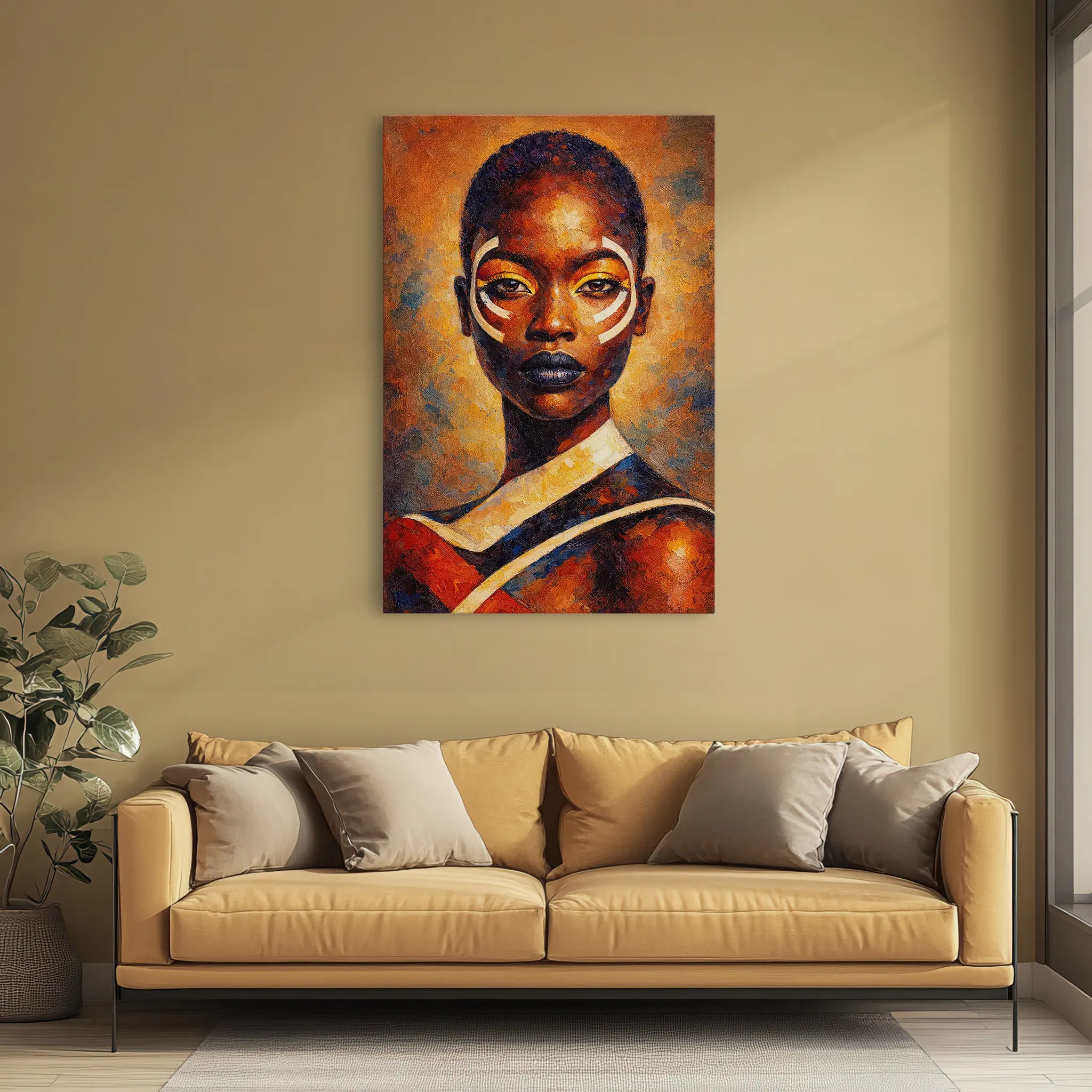 Tribal Beauty Giclée Print 235014 Visual Wall Art AR2:3V Giclée Print