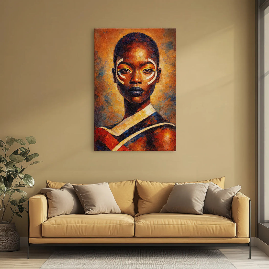 Tribal Beauty Giclée Print 235014 Visual Wall Art AR2:3V Giclée Print