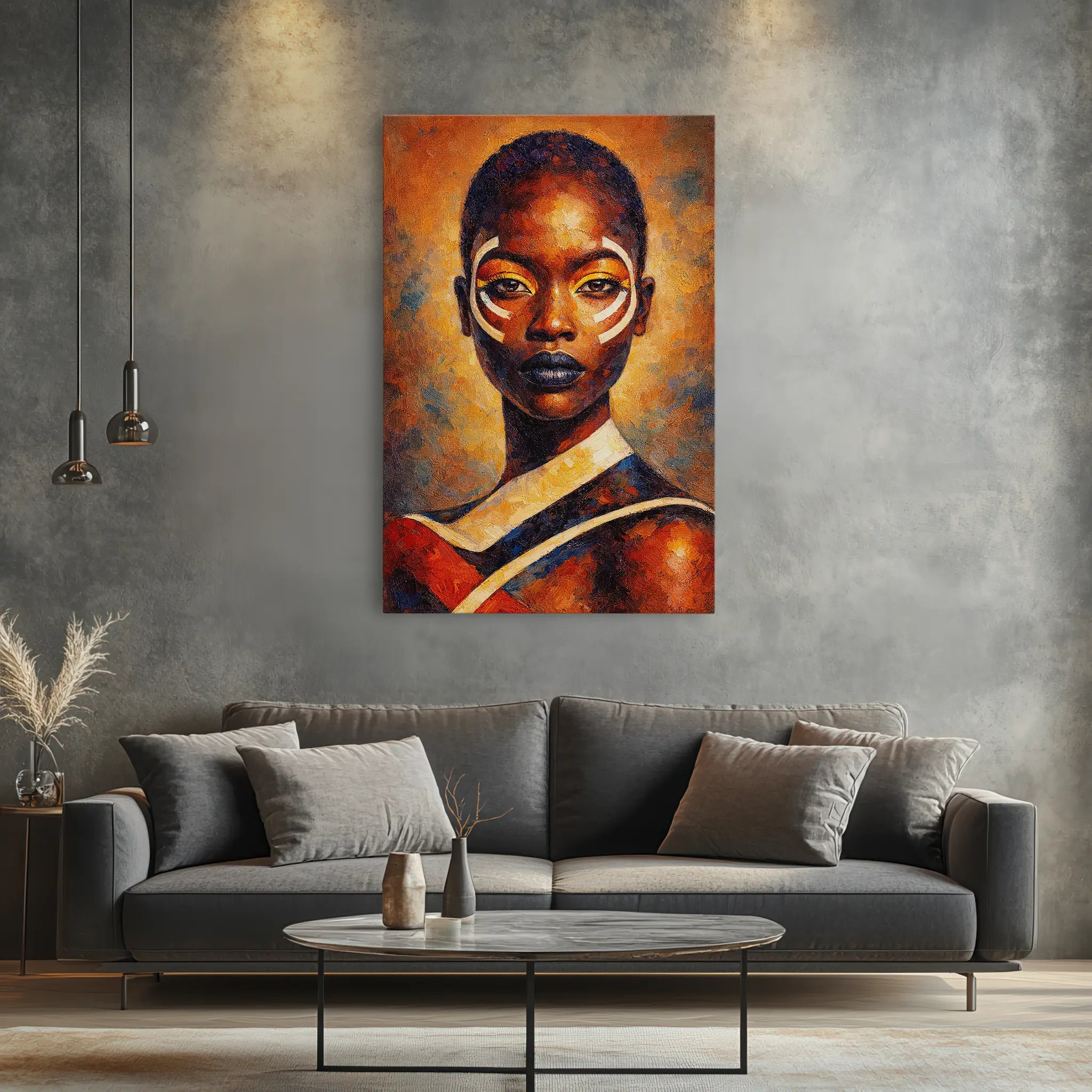 Tribal Beauty Giclée Print 235014 Visual Wall Art AR2:3V Giclée Print