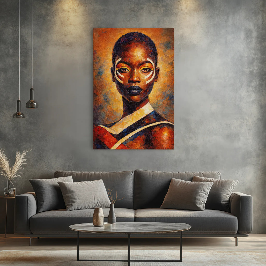Tribal Beauty Giclée Print 235014 Visual Wall Art AR2:3V Giclée Print