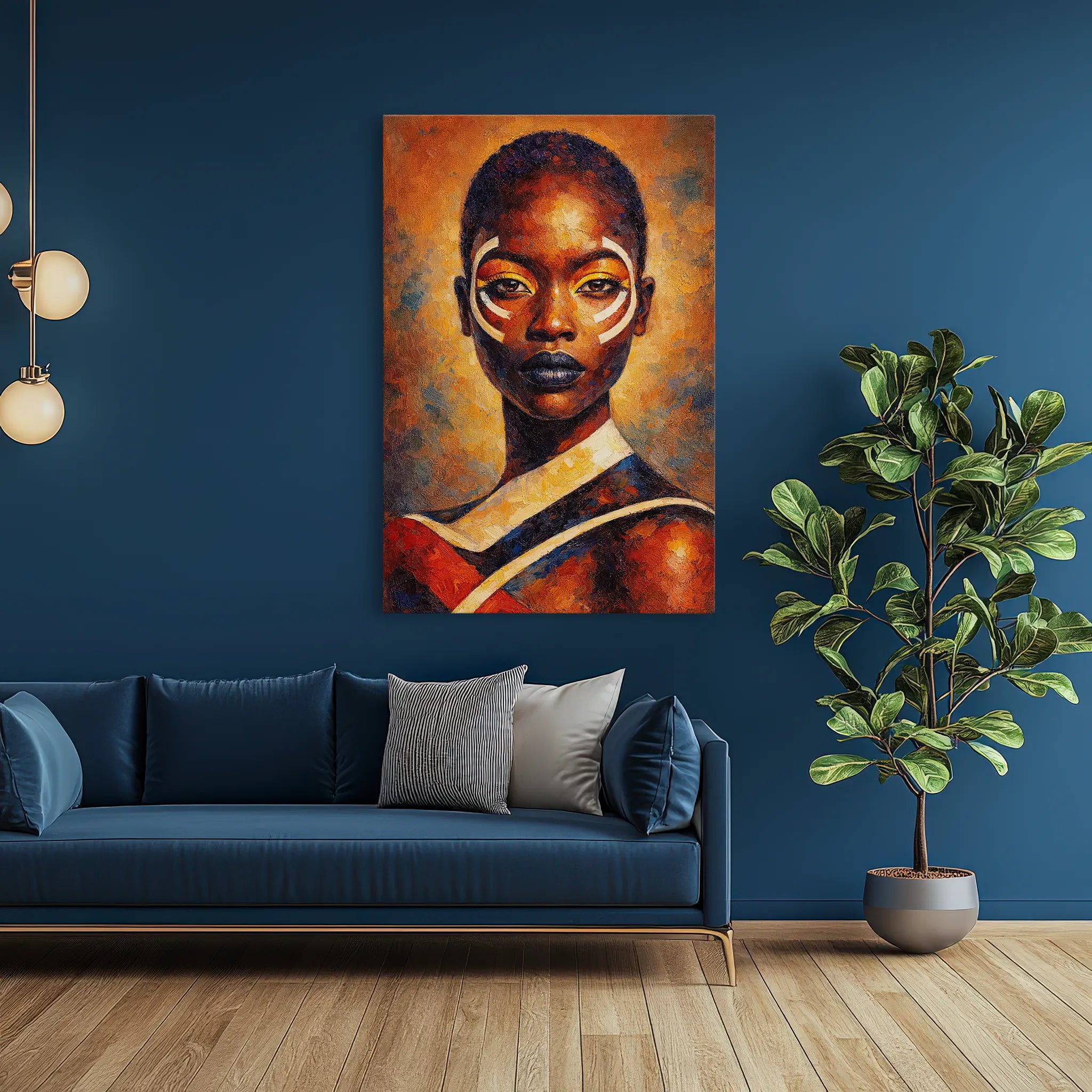 Tribal Beauty Giclée Print 235014 Visual Wall Art AR2:3V Giclée Print