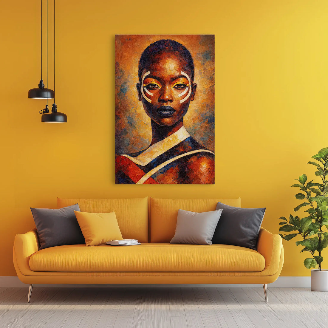 Tribal Beauty Giclée Print 235014 Visual Wall Art AR2:3V Giclée Print