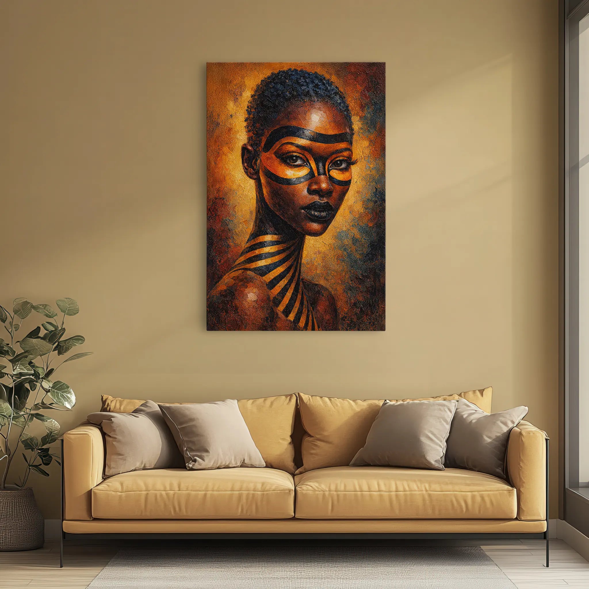 Tribal Elegance Giclée Print 235015 Visual Wall Art AR2:3V Giclée Print