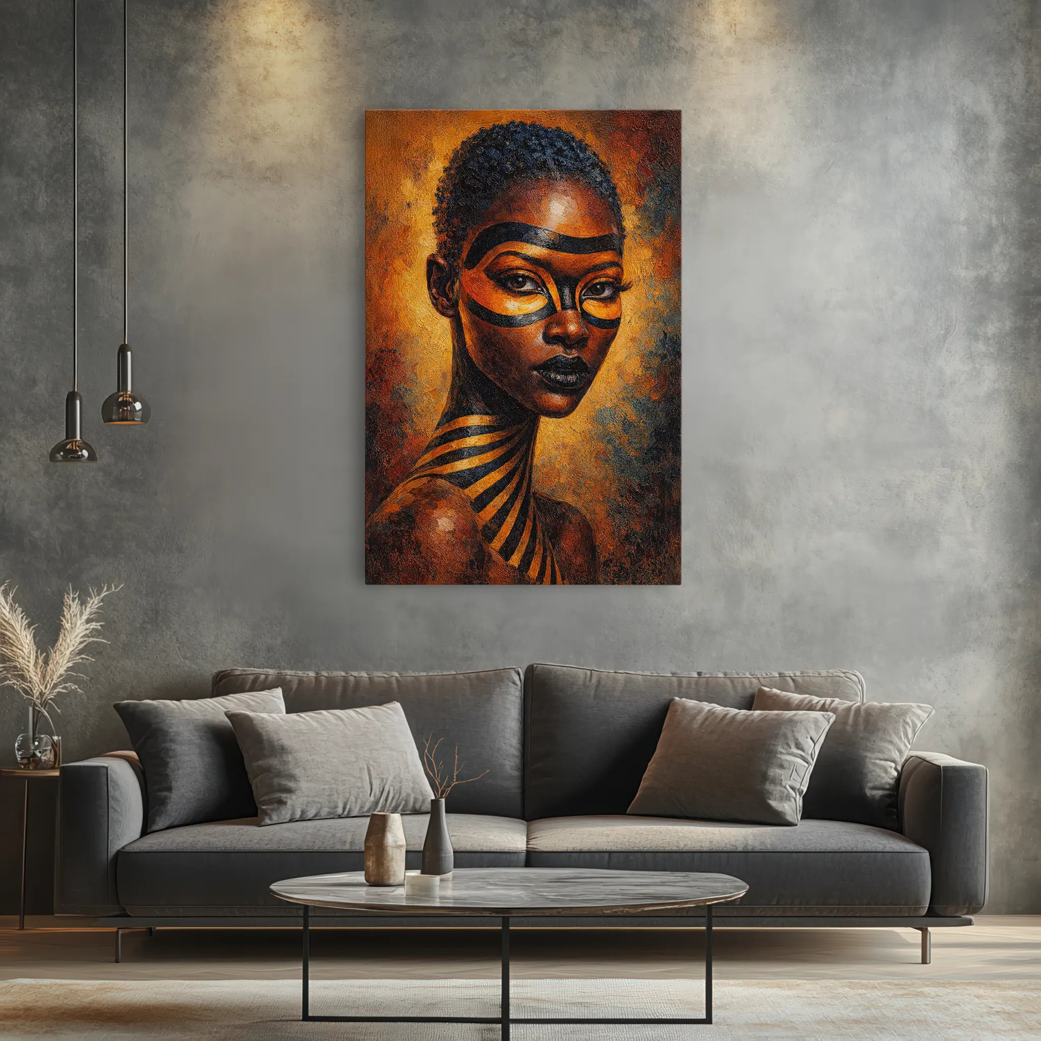 Tribal Elegance Giclée Print 235015 Visual Wall Art AR2:3V Giclée Print