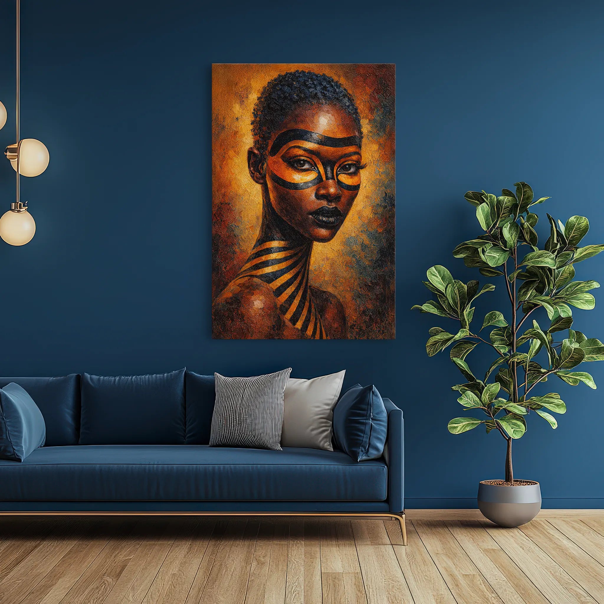 Tribal Elegance Giclée Print 235015 Visual Wall Art AR2:3V Giclée Print