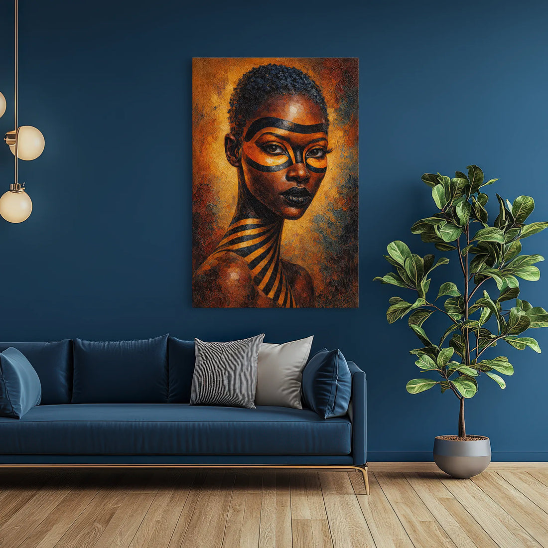 Tribal Elegance Giclée Print 235015 Visual Wall Art AR2:3V Giclée Print