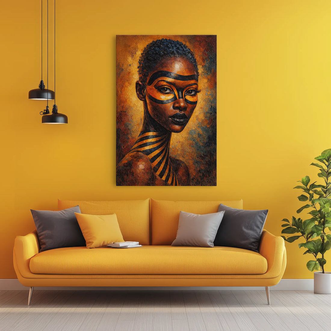 Tribal Elegance Giclée Print 235015 Visual Wall Art AR2:3V Giclée Print