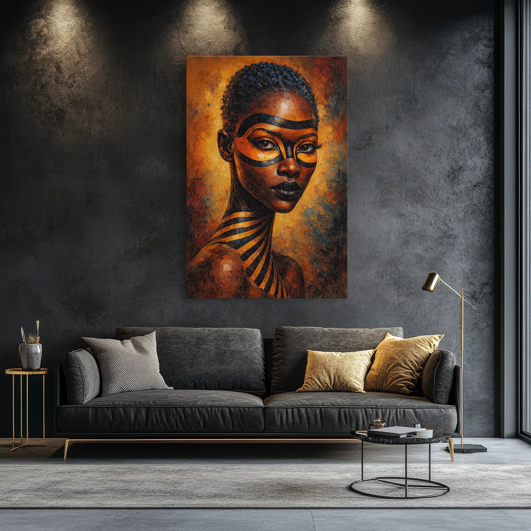 Tribal Elegance Giclée Print 235015 Visual Wall Art AR2:3V Giclée Print