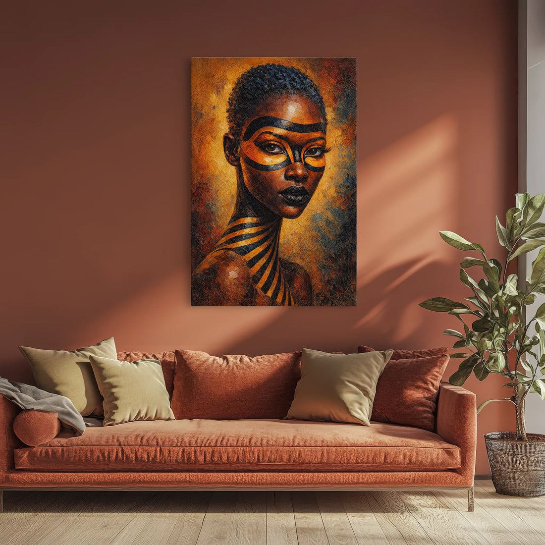 Tribal Elegance Giclée Print 235015 Visual Wall Art AR2:3V Giclée Print
