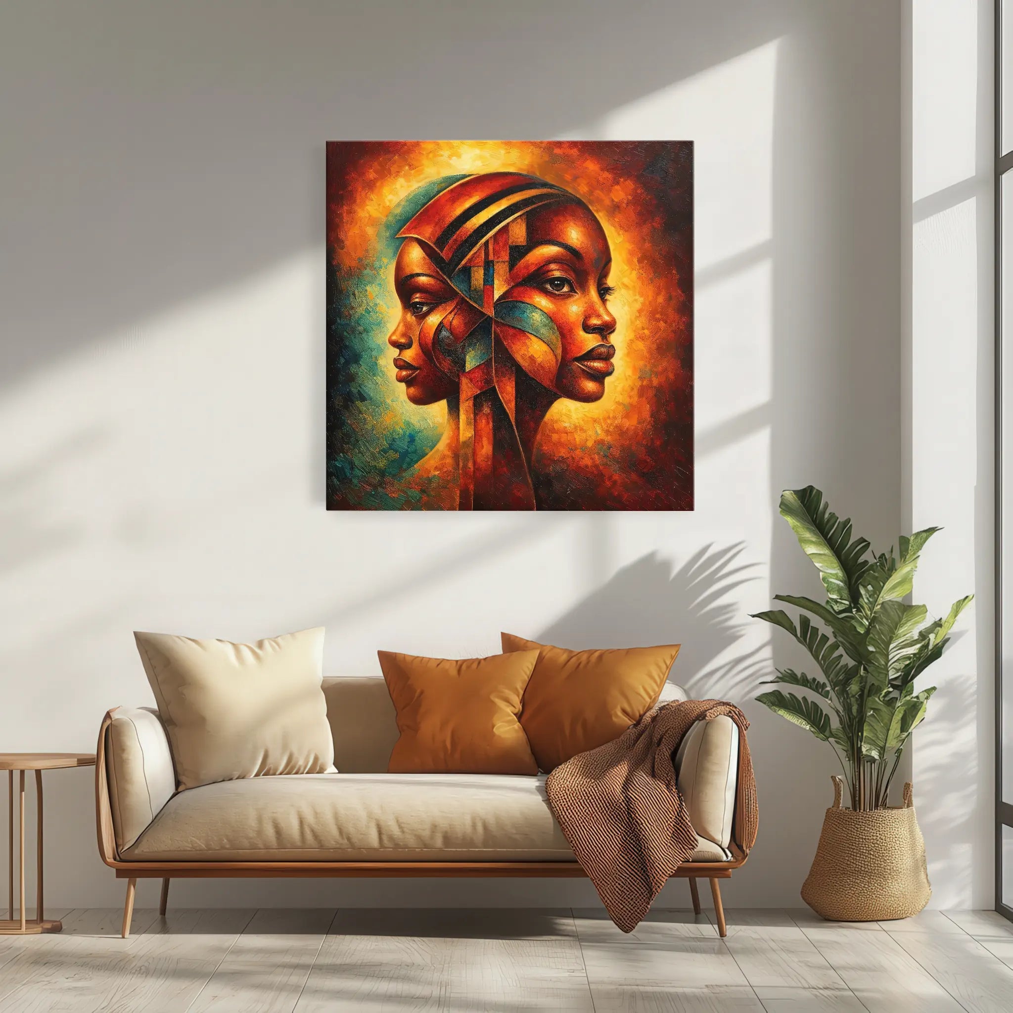 Twin Flames, One Spirit Giclée Print 119031 Visual Wall Art AR1:1S Giclée Print