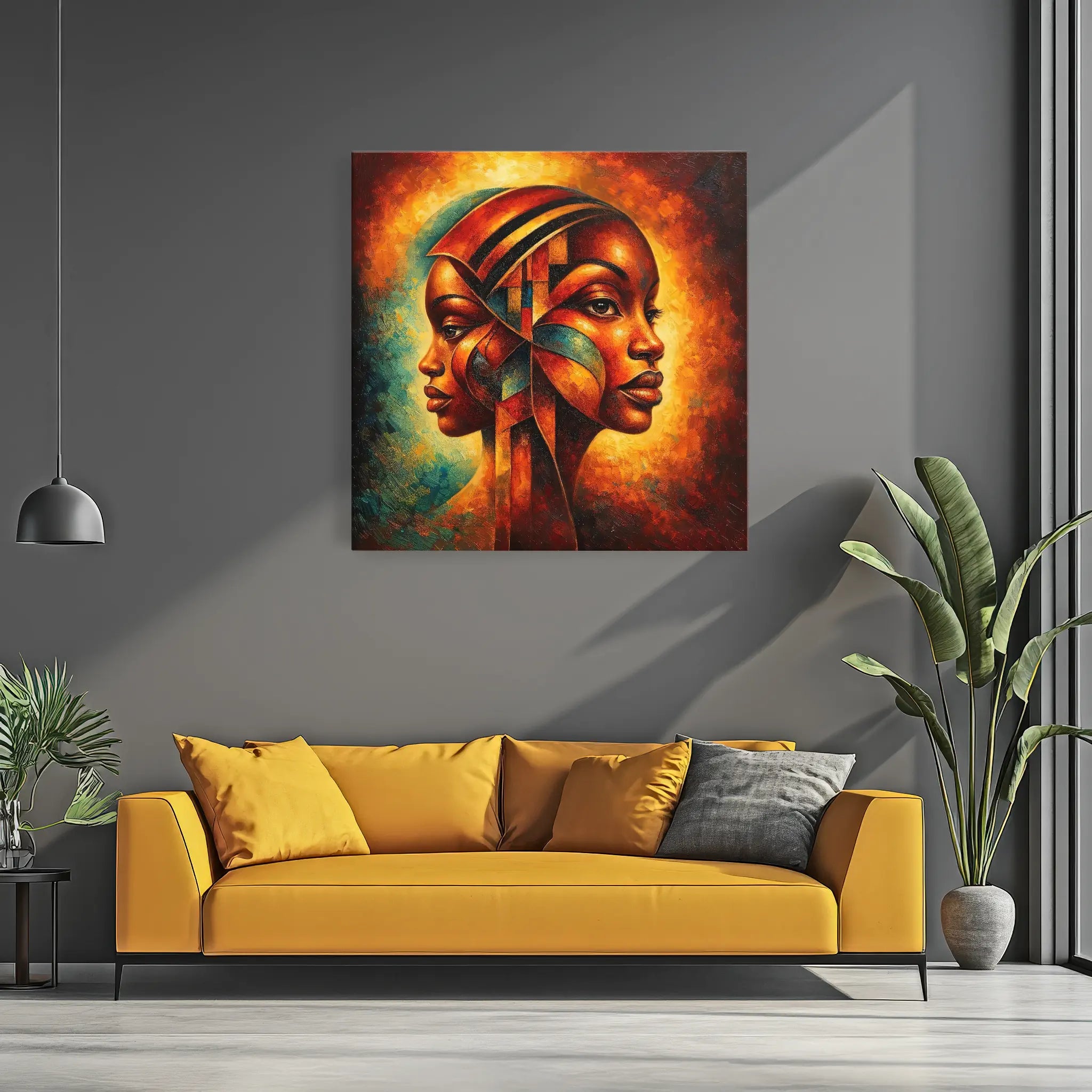 Twin Flames, One Spirit Giclée Print 119031 Visual Wall Art AR1:1S Giclée Print