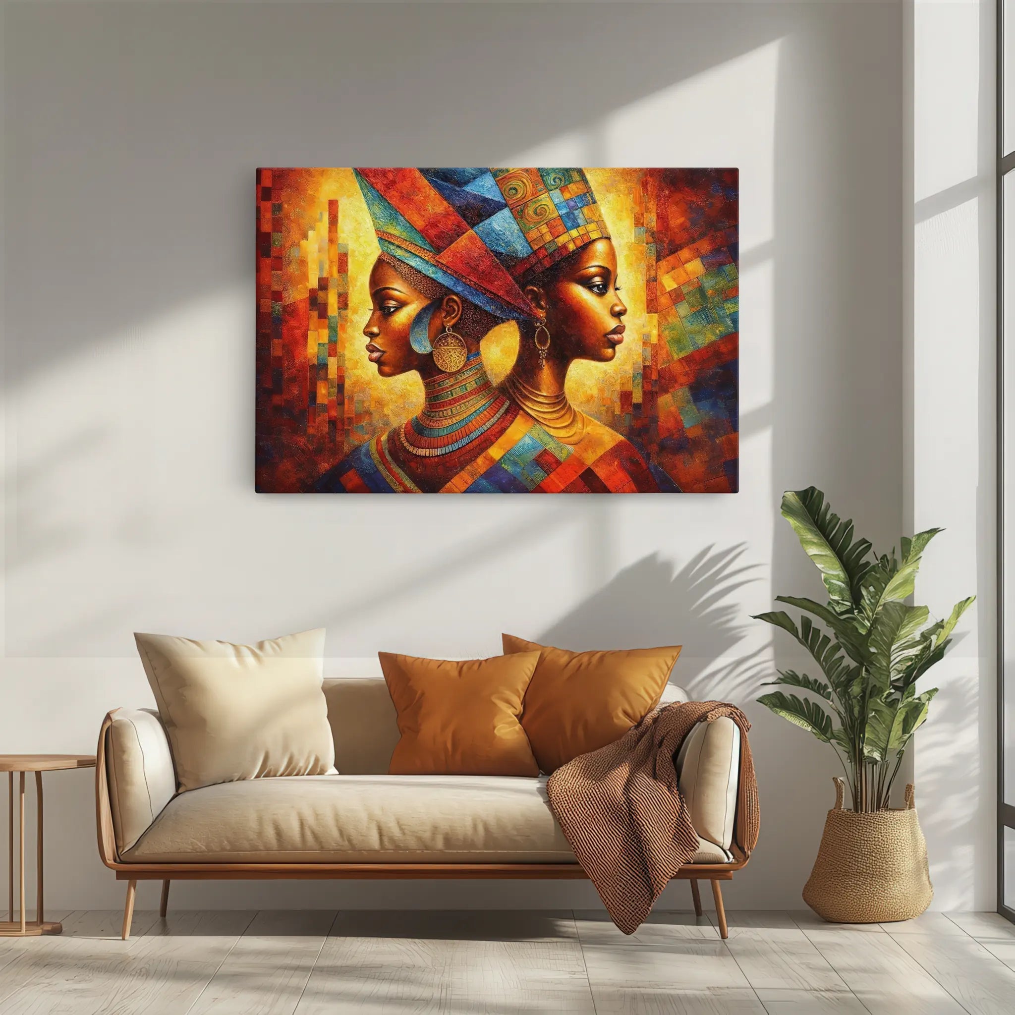 Queens in Golden Light Giclée Print 329019 Visual Wall Art AR3:2H Giclée Print