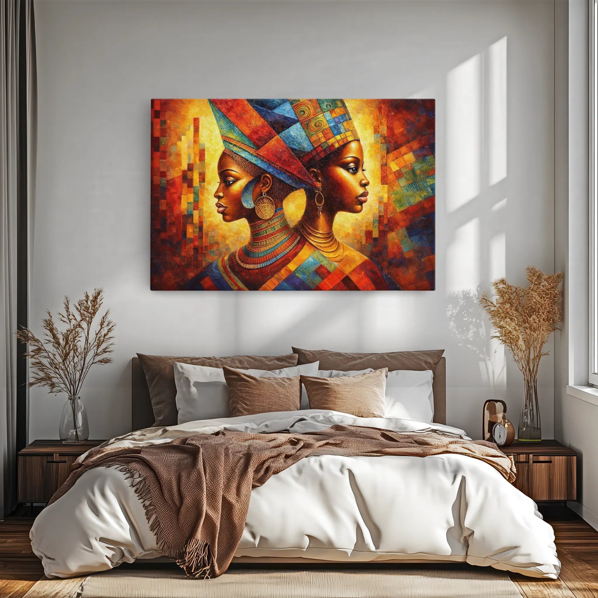 Queens in Golden Light Giclée Print 329019 Visual Wall Art AR3:2H Giclée Print
