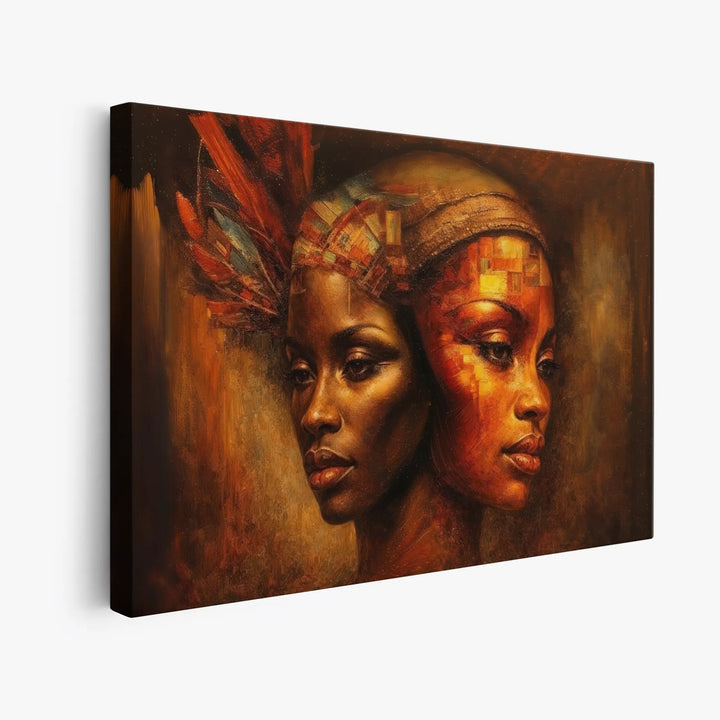 Two Souls, One Flame Giclée Print 329021 Visual Wall Art AR3:2H Giclée Print