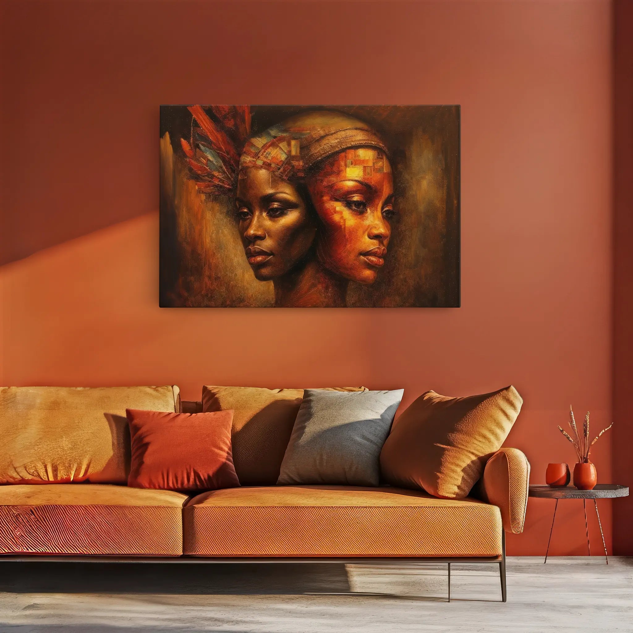 Two Souls, One Flame Giclée Print 329021 Visual Wall Art AR3:2H Giclée Print