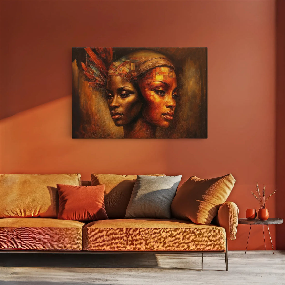 Two Souls, One Flame Giclée Print 329021 Visual Wall Art AR3:2H Giclée Print