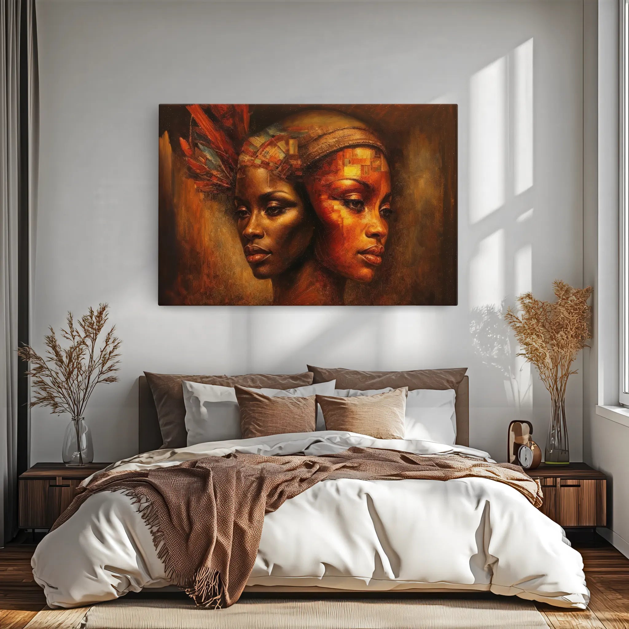 Two Souls, One Flame Giclée Print 329021 Visual Wall Art AR3:2H Giclée Print
