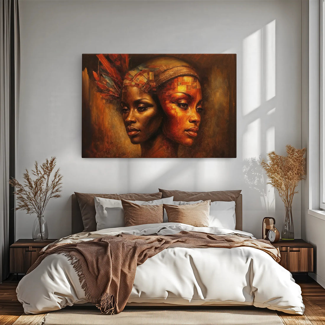 Two Souls, One Flame Giclée Print 329021 Visual Wall Art AR3:2H Giclée Print