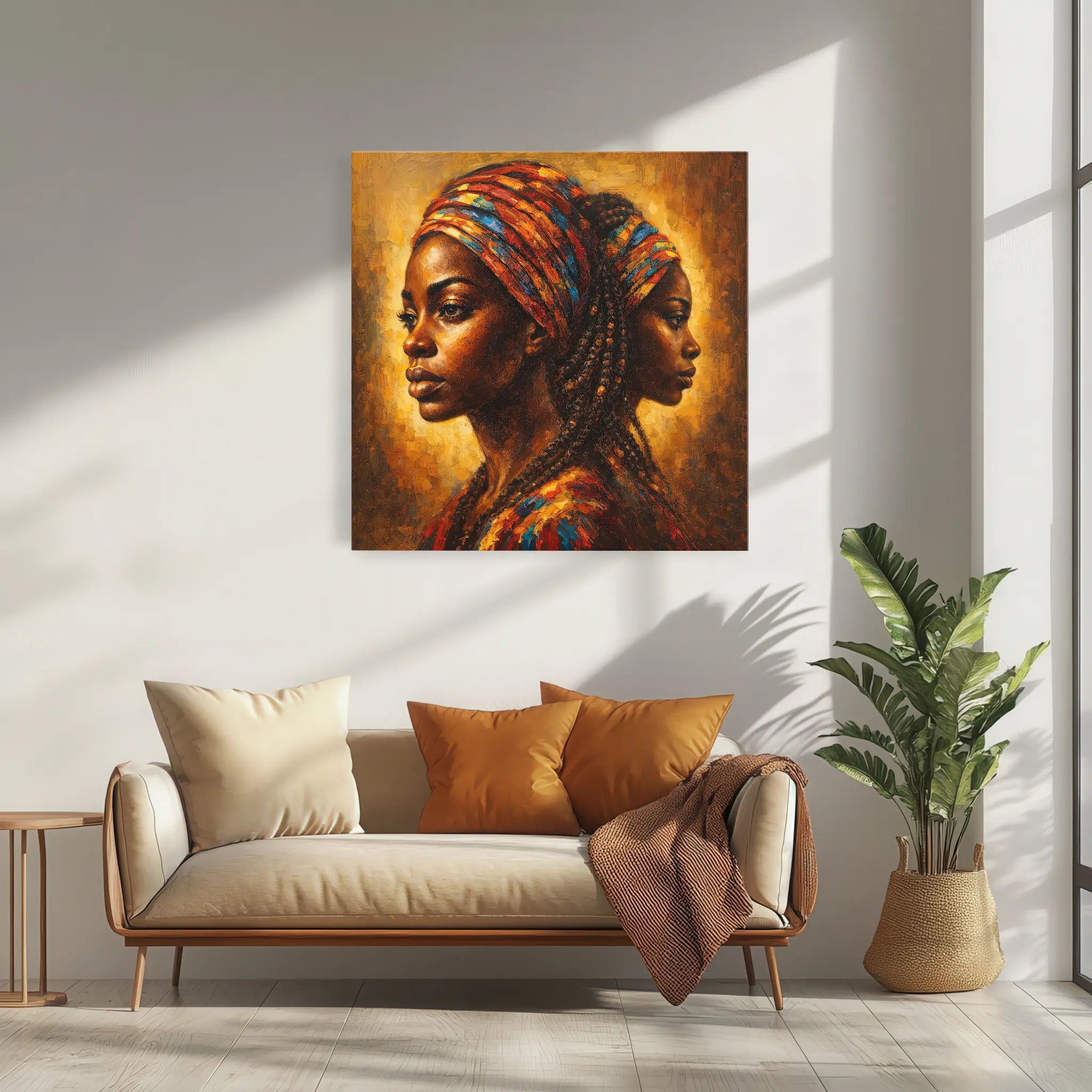 Two Spirits, One Crown Giclée Print 119032 Visual Wall Art AR1:1S Giclée Print