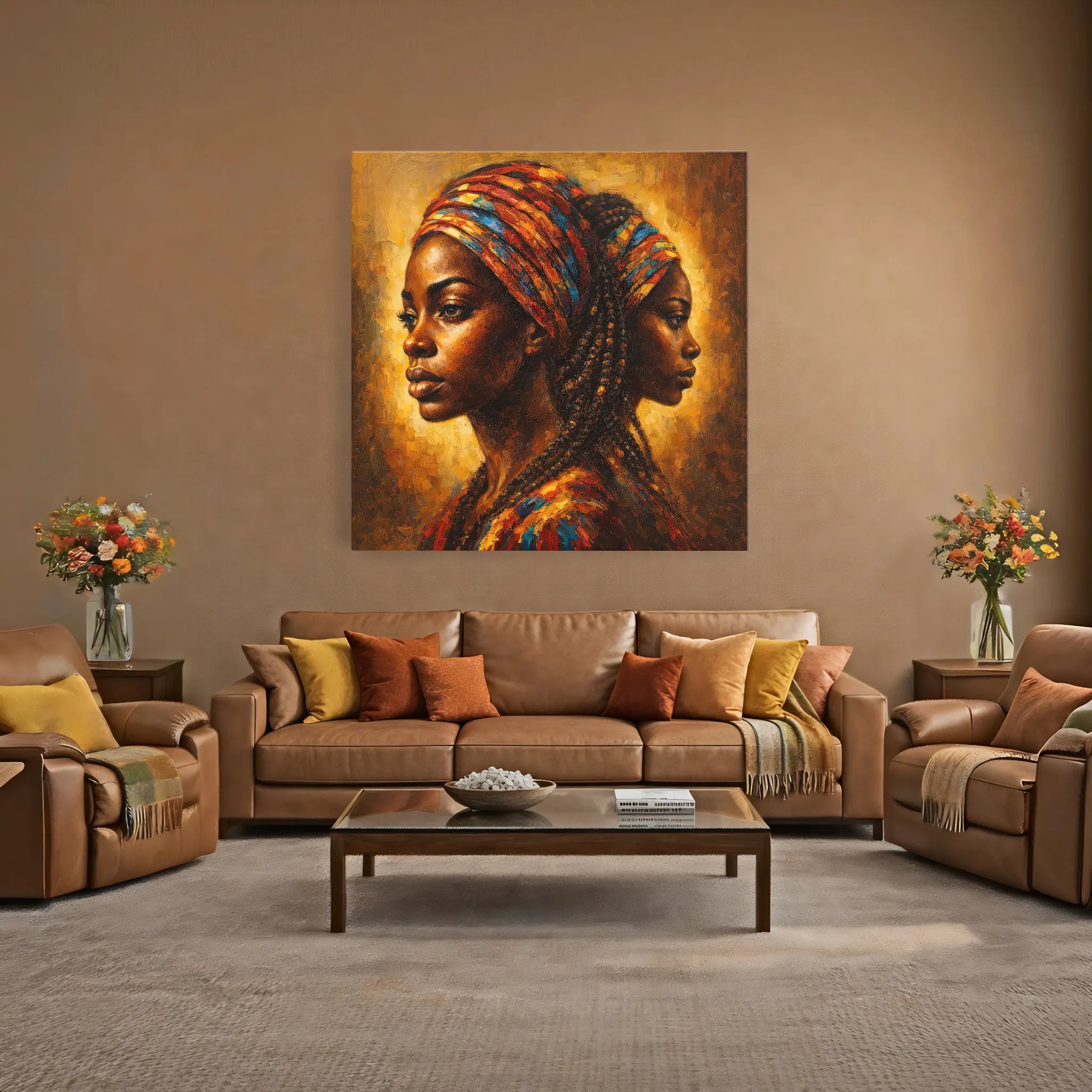 Two Spirits, One Crown Giclée Print 119032 Visual Wall Art AR1:1S Giclée Print