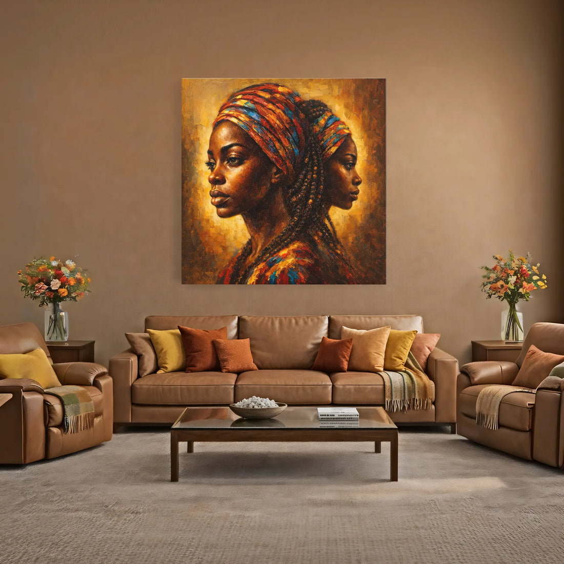 Two Spirits, One Crown Giclée Print 119032 Visual Wall Art AR1:1S Giclée Print