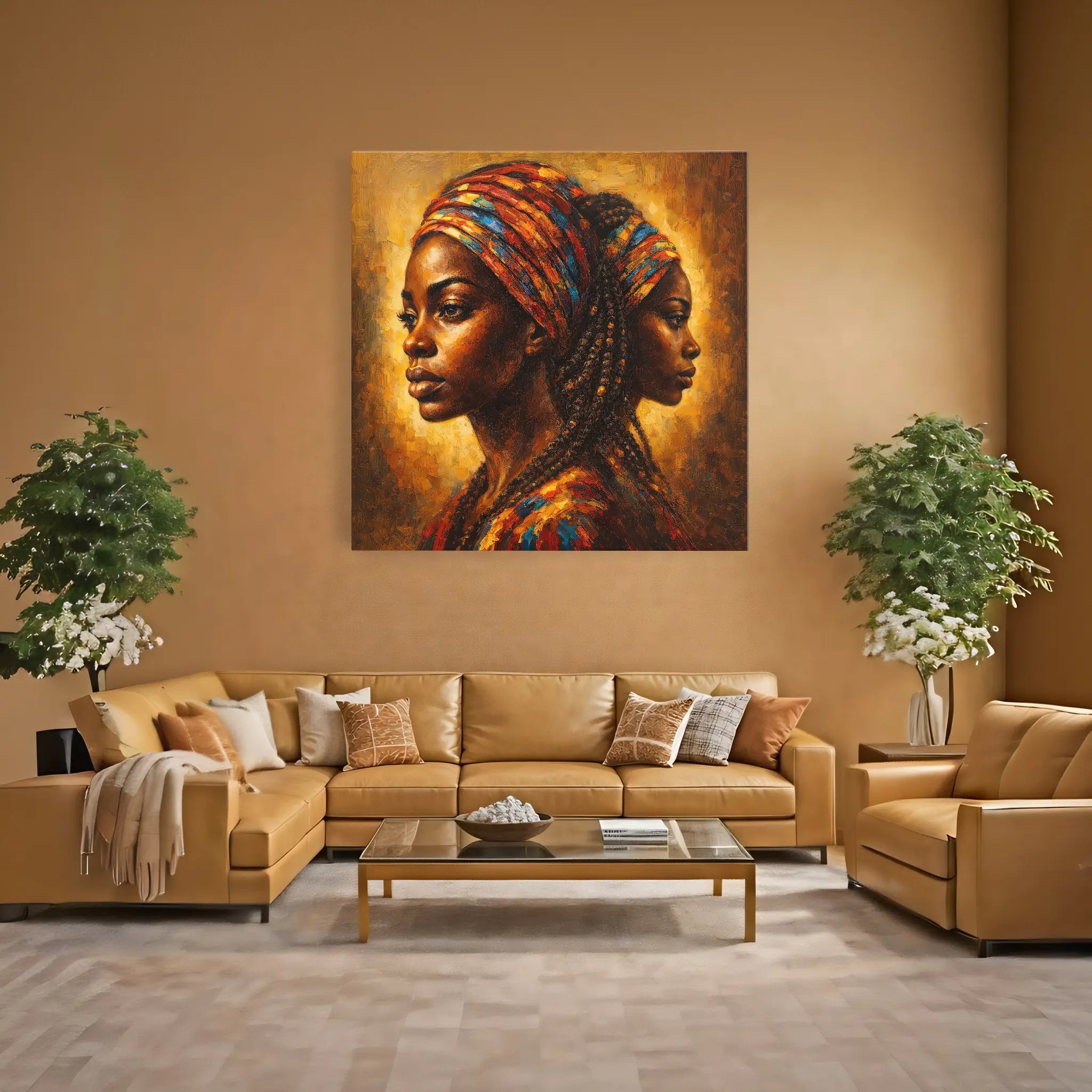 Two Spirits, One Crown Giclée Print 119032 Visual Wall Art AR1:1S Giclée Print