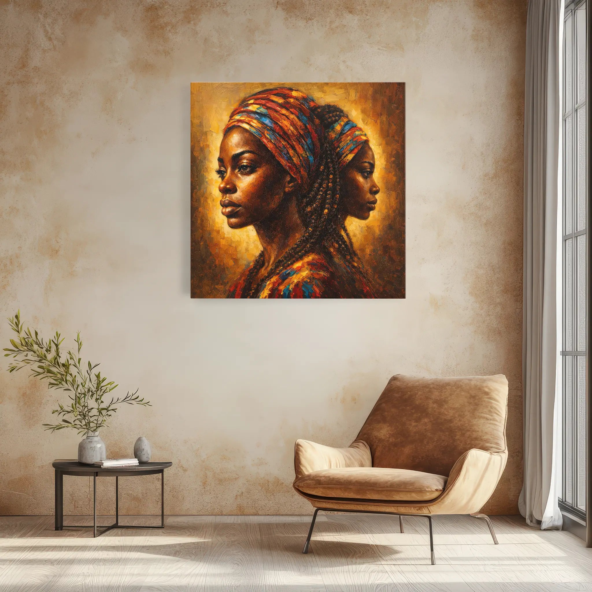 Two Spirits, One Crown Giclée Print 119032 Visual Wall Art AR1:1S Giclée Print