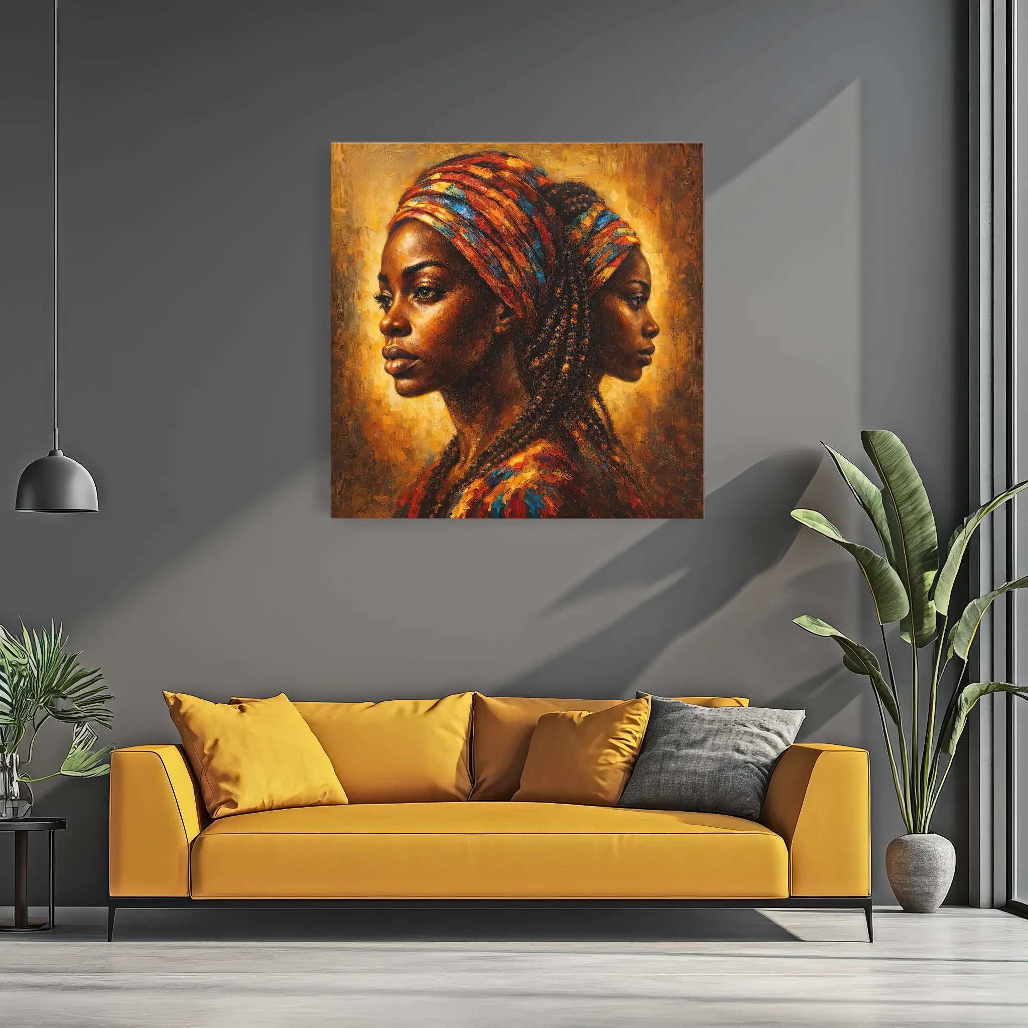 Two Spirits, One Crown Giclée Print 119032 Visual Wall Art AR1:1S Giclée Print