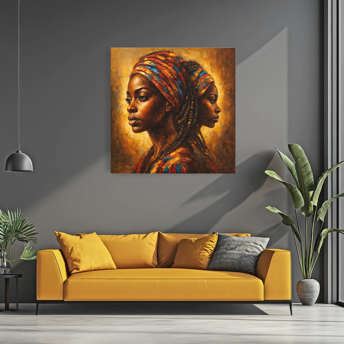 Two Spirits, One Crown Giclée Print 119032 Visual Wall Art AR1:1S Giclée Print