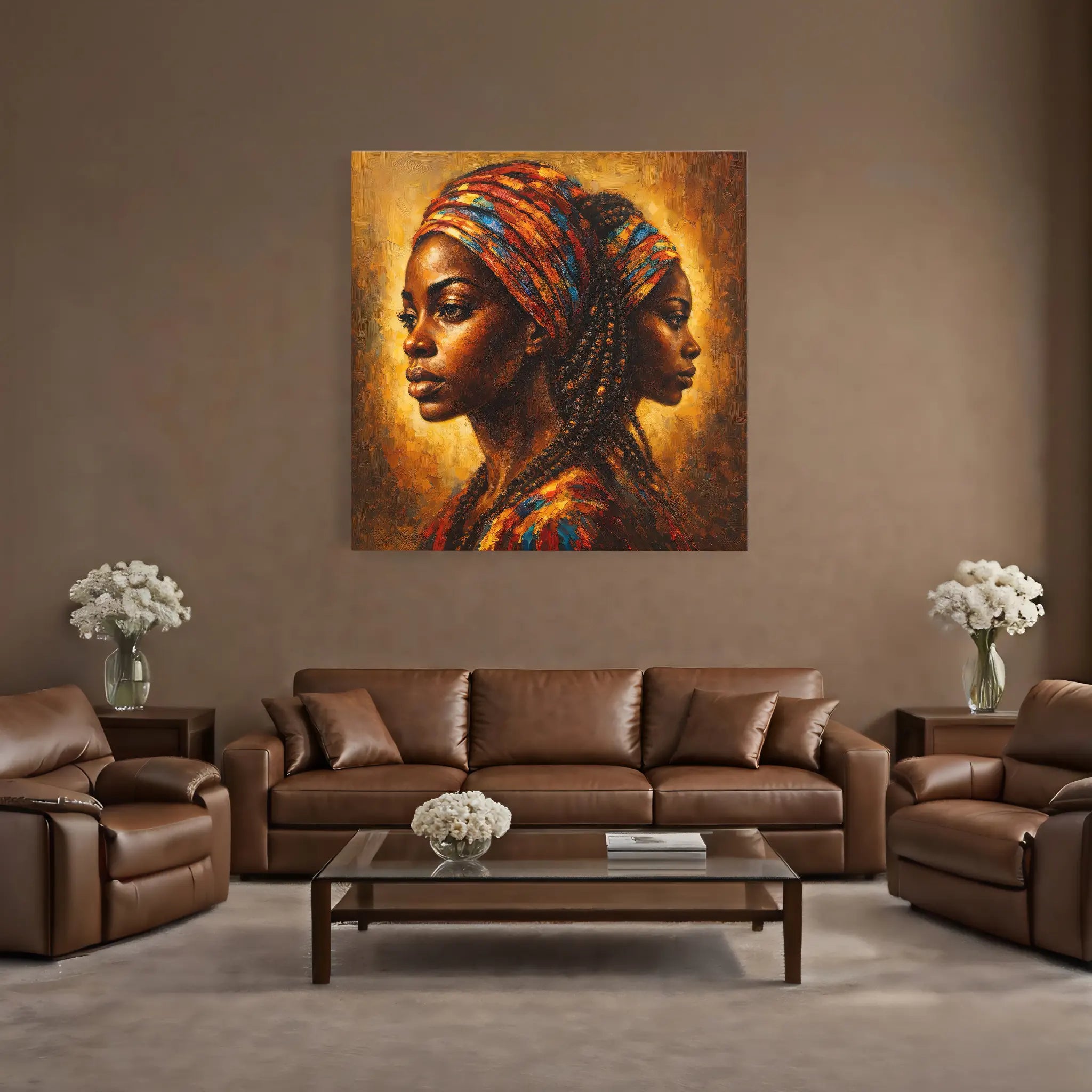 Two Spirits, One Crown Giclée Print 119032 Visual Wall Art AR1:1S Giclée Print