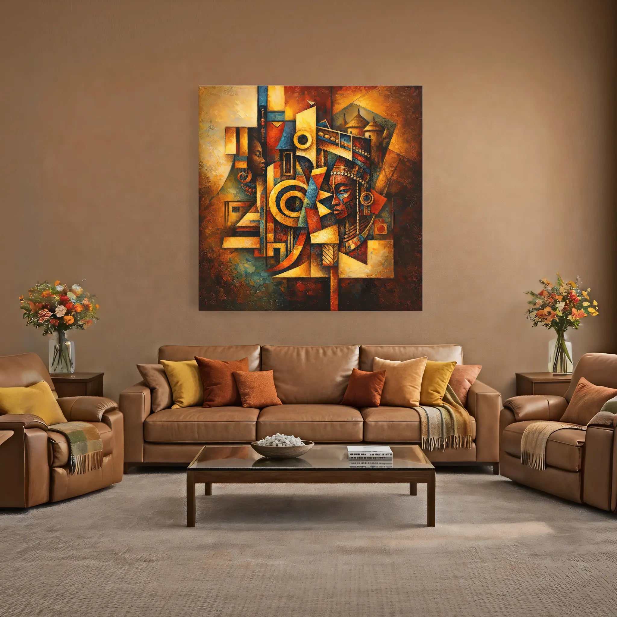 Two Voices, One Horizon Giclée Print 119033 Visual Wall Art AR1:1S Giclée Print