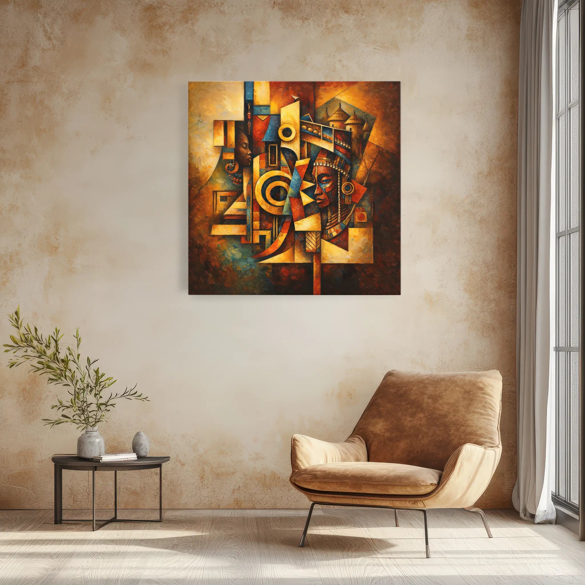 Two Voices, One Horizon Giclée Print 119033 Visual Wall Art AR1:1S Giclée Print