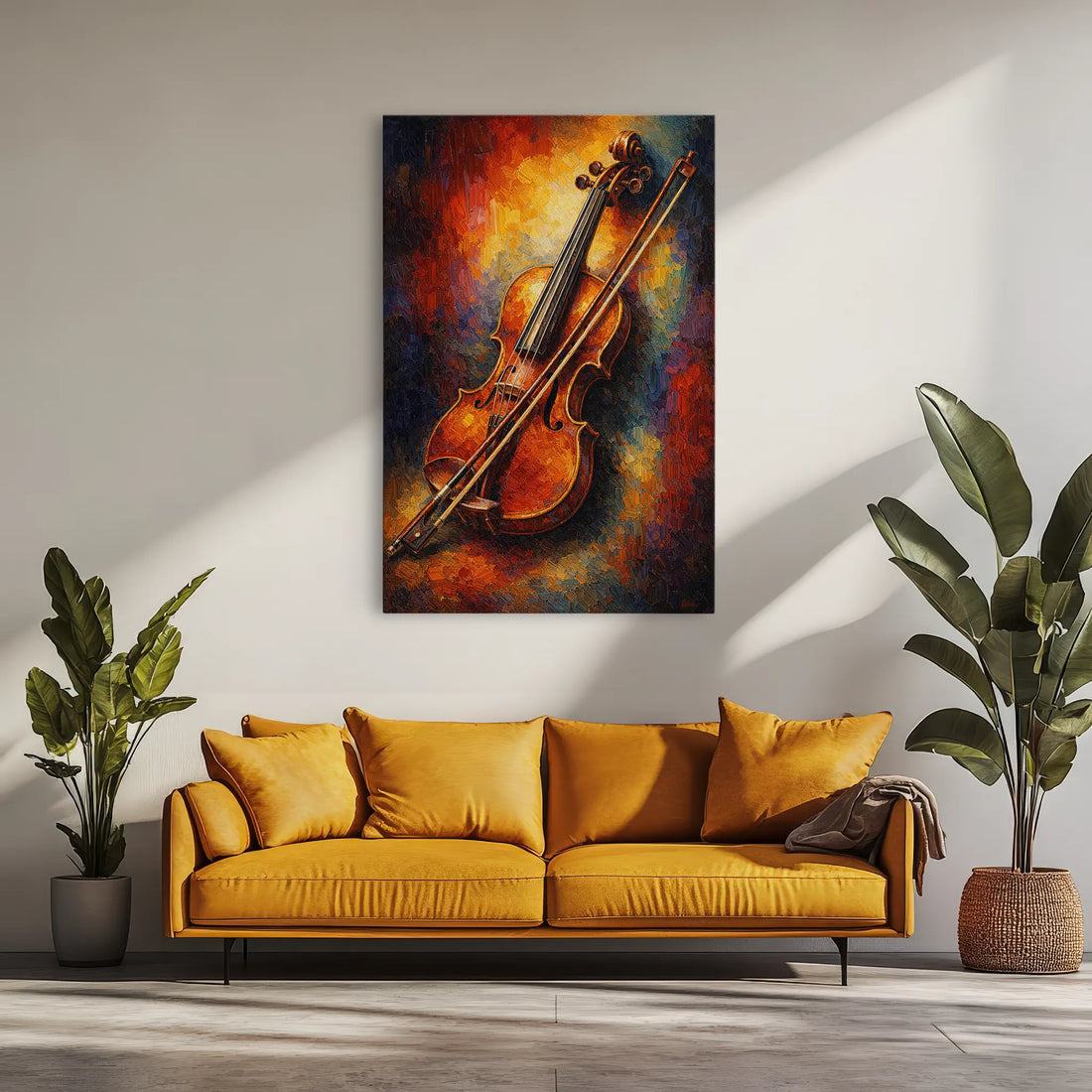 Vibrant Violin Giclée Print 235017 Visual Wall Art AR2:3V Giclée Print