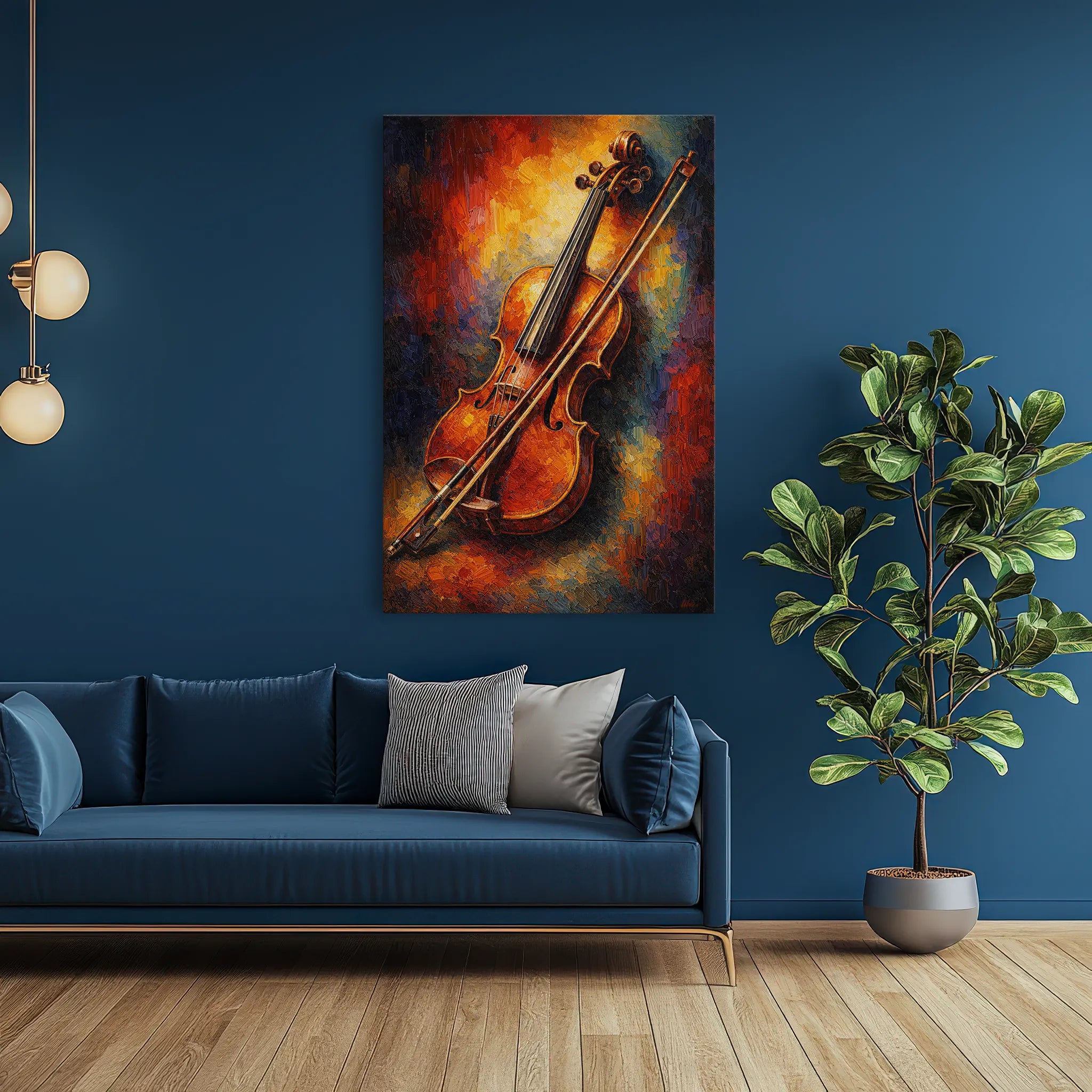 Vibrant Violin Giclée Print 235017 Visual Wall Art AR2:3V Giclée Print