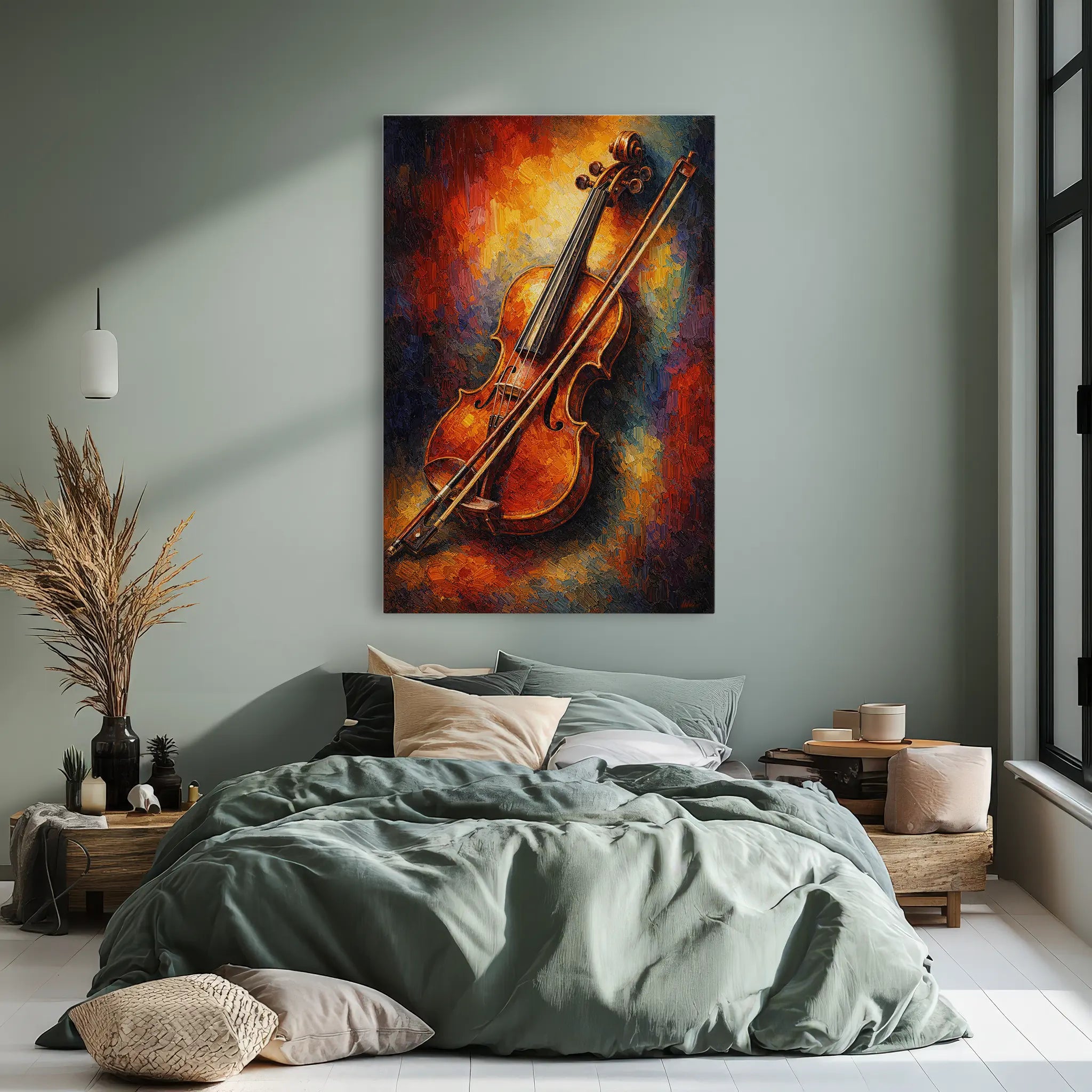 Vibrant Violin Giclée Print 235017 Visual Wall Art AR2:3V Giclée Print