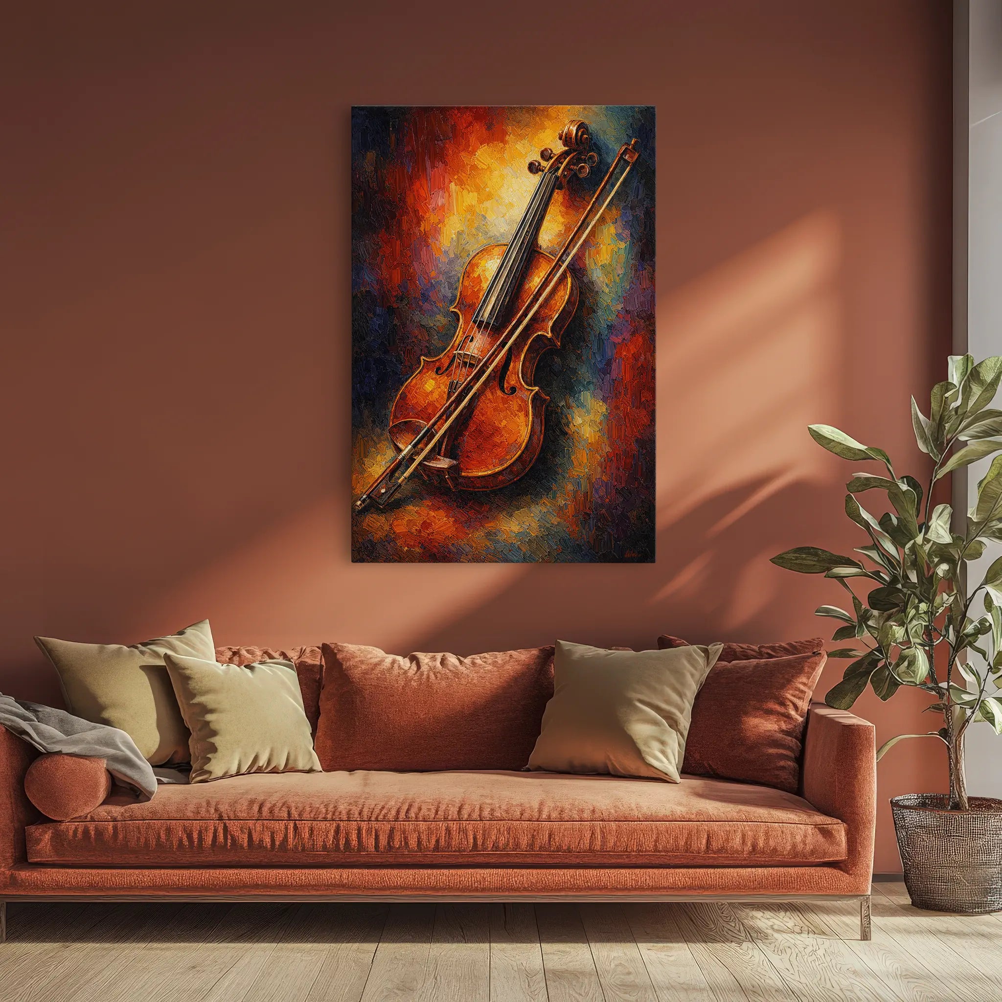 Vibrant Violin Giclée Print 235017 Visual Wall Art AR2:3V Giclée Print