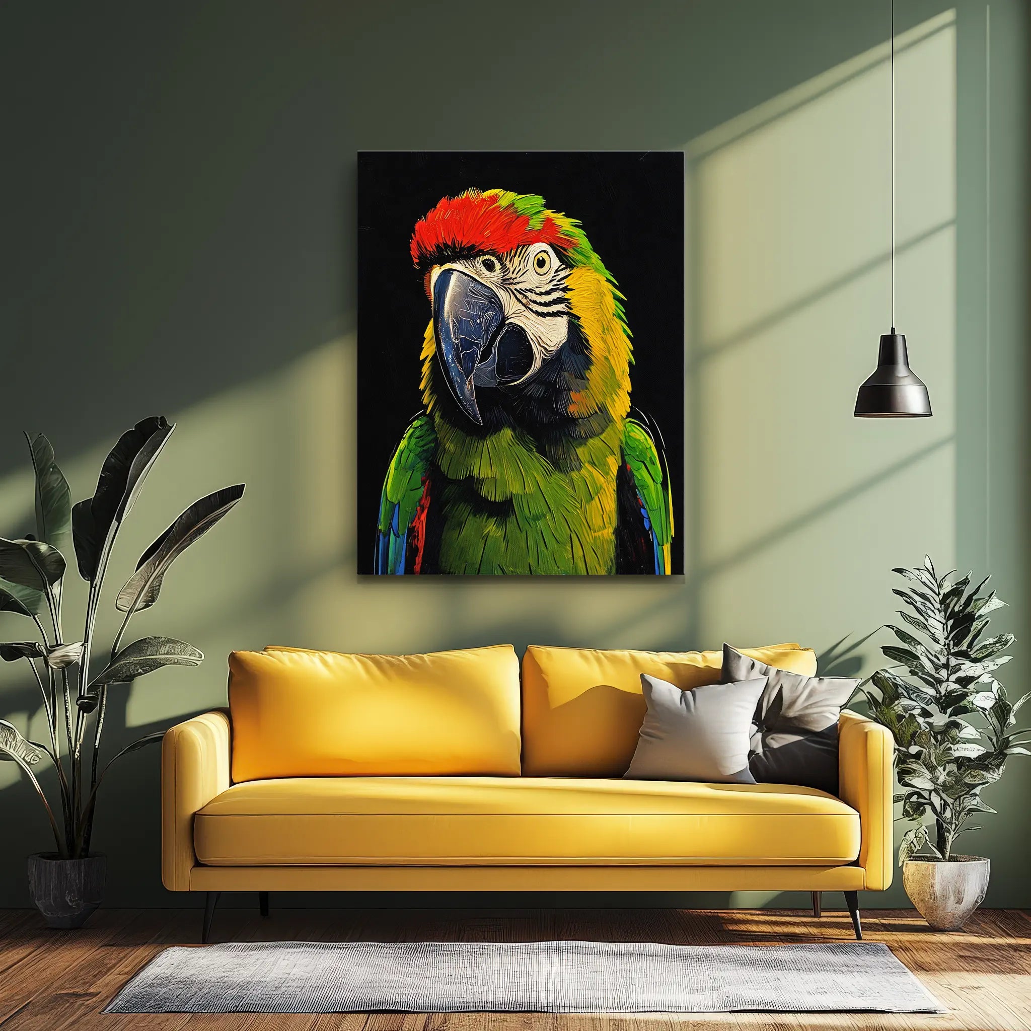 Vibrant Wing Macaw Giclée Print 454647 Visual Wall Art AR3:4V-AR4:5V Giclée Print