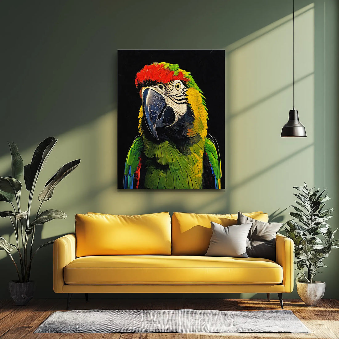 Vibrant Wing Macaw Giclée Print 454647 Visual Wall Art AR3:4V-AR4:5V Giclée Print