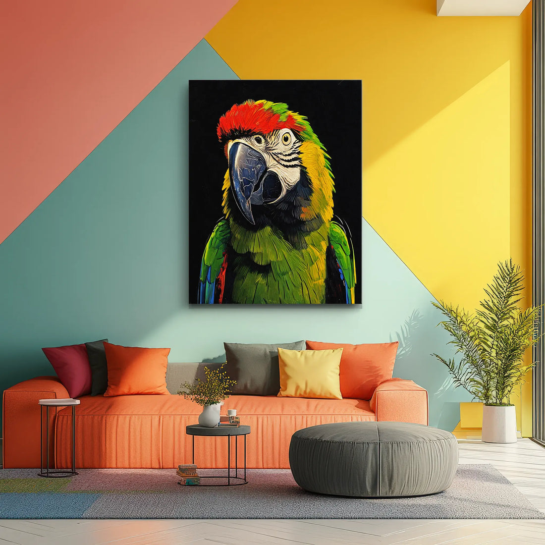 Vibrant Wing Macaw Giclée Print 454647 Visual Wall Art AR3:4V-AR4:5V Giclée Print
