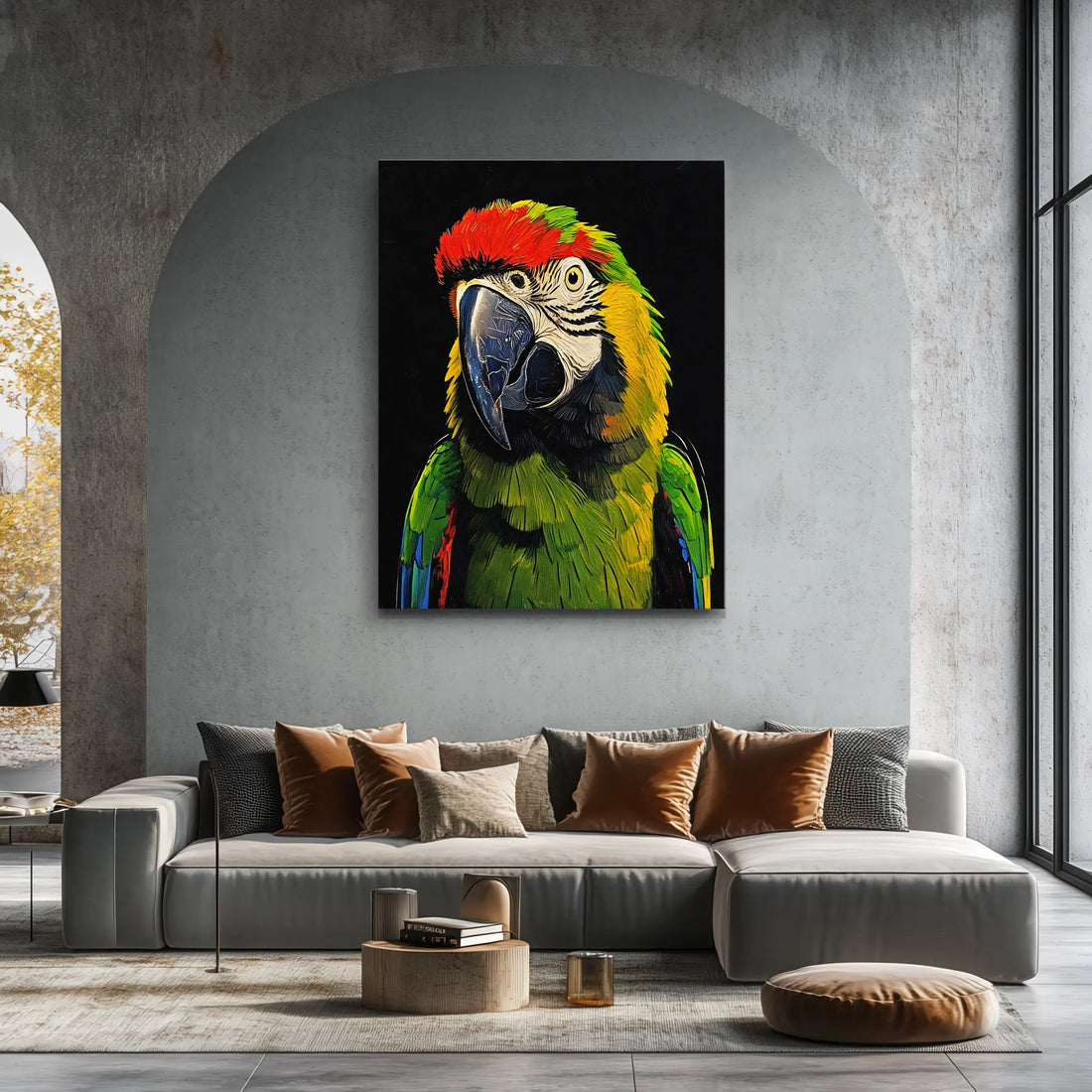 Vibrant Wing Macaw Giclée Print 454647 Visual Wall Art AR3:4V-AR4:5V Giclée Print
