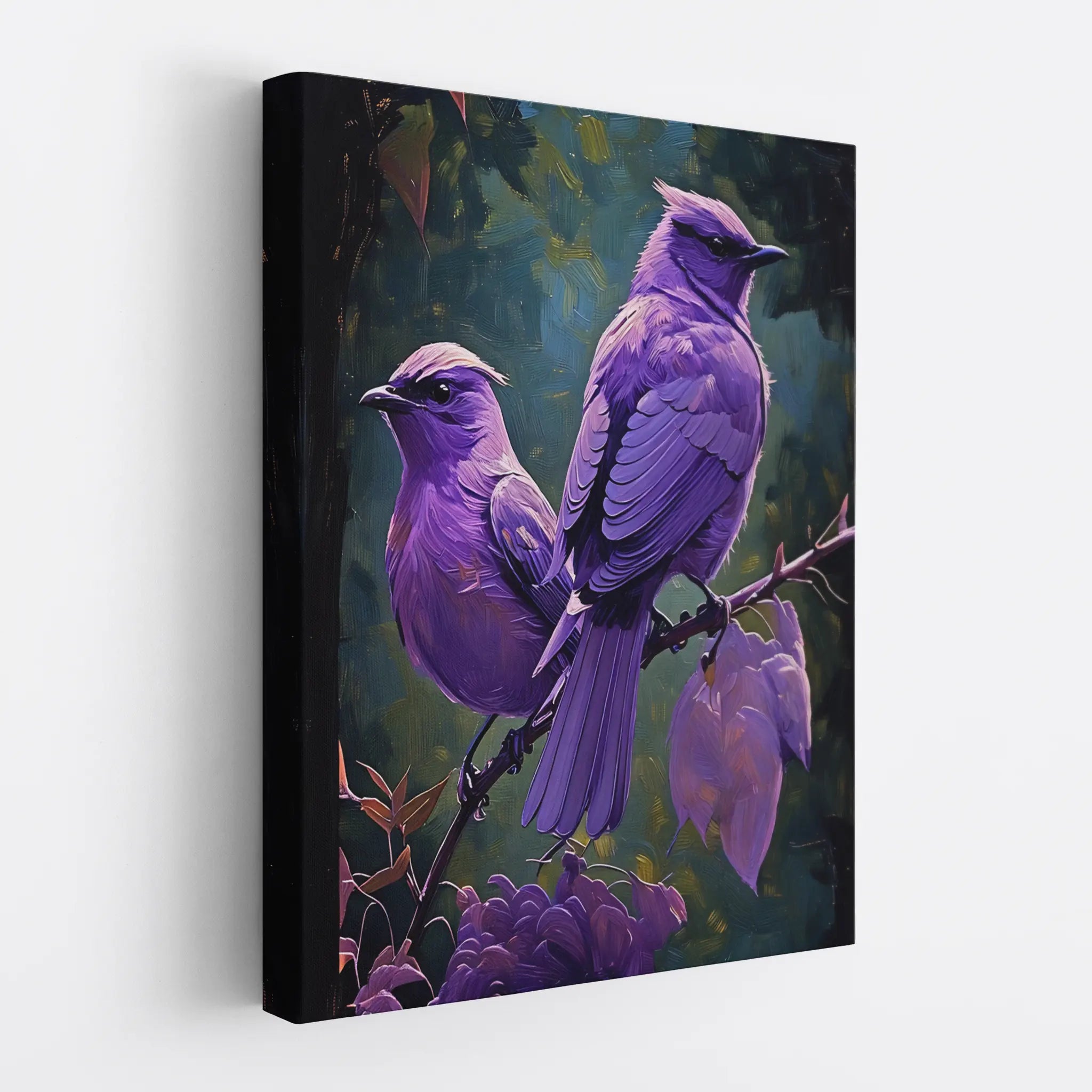 Violet Vistas Birds On Branch Giclée Print 454026 Visual Wall Art AR3:4V-AR4:5V Giclée Print
