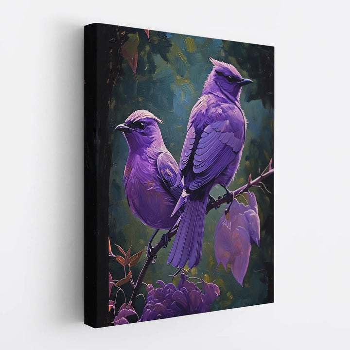 Violet Vistas Birds On Branch Giclée Print 454026 Visual Wall Art AR3:4V-AR4:5V Giclée Print