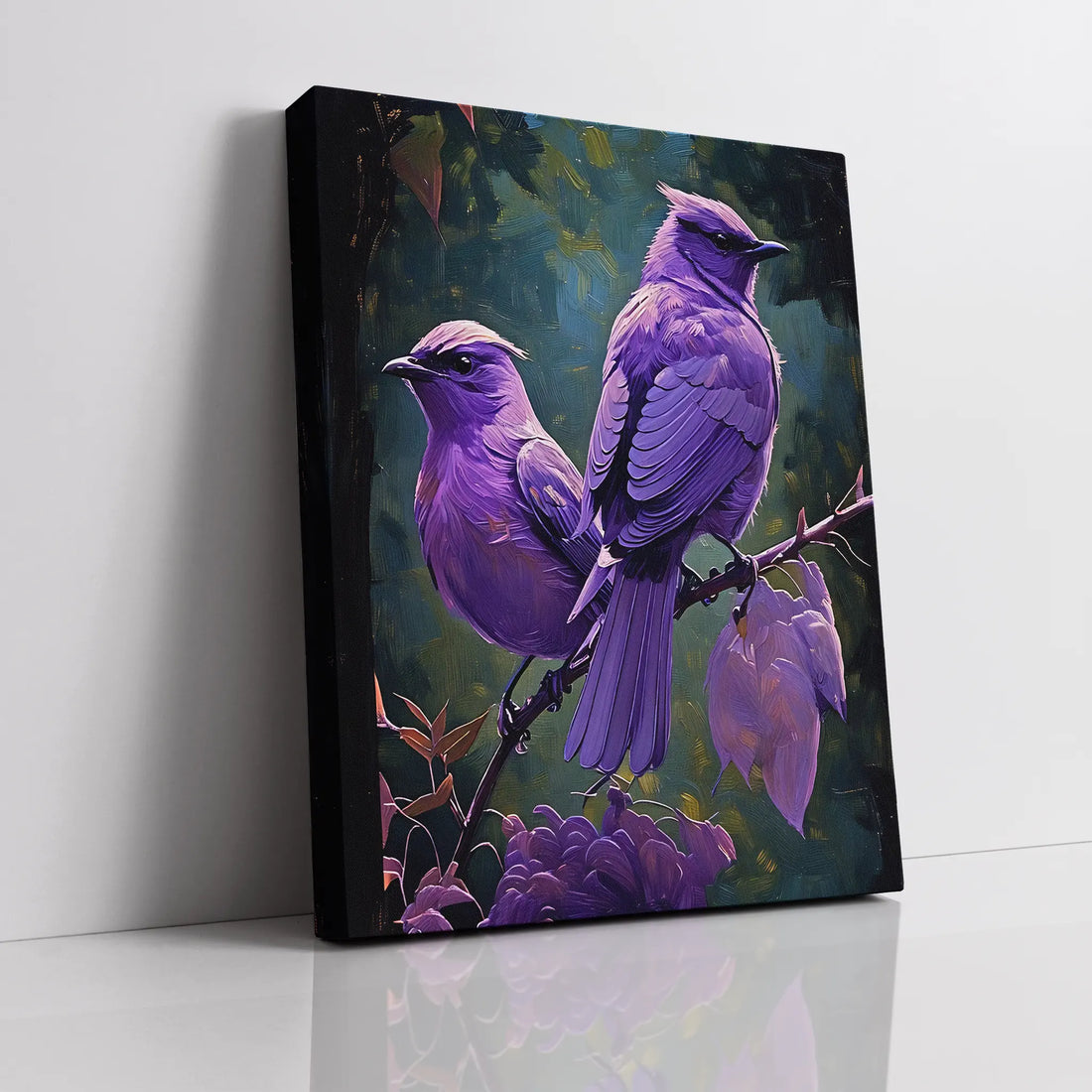Violet Vistas Birds On Branch Giclée Print 454026 Visual Wall Art AR3:4V-AR4:5V Giclée Print