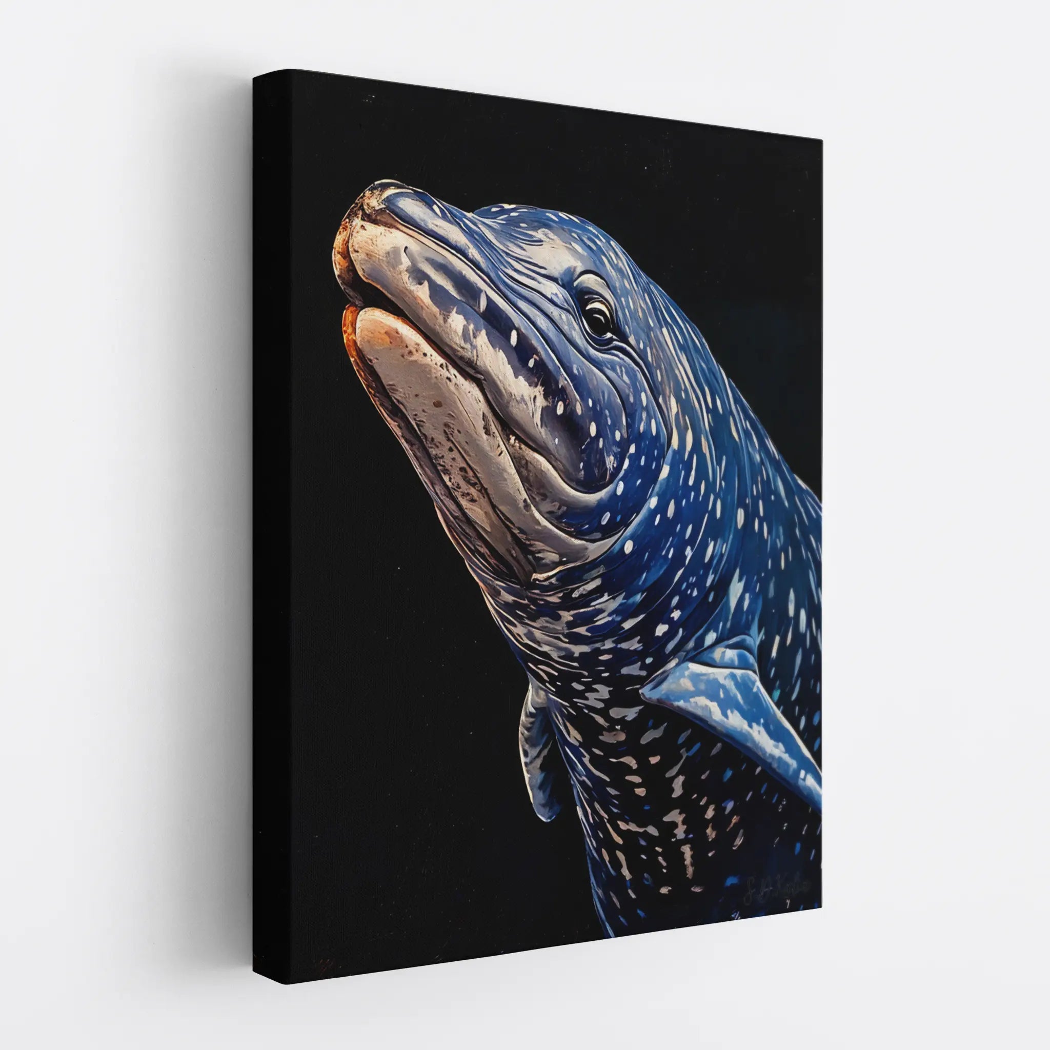 Whale Shark Close‑Up Marine Giclée Print 451027 Visual Wall Art AR3:4V-AR4:5V Giclée Print