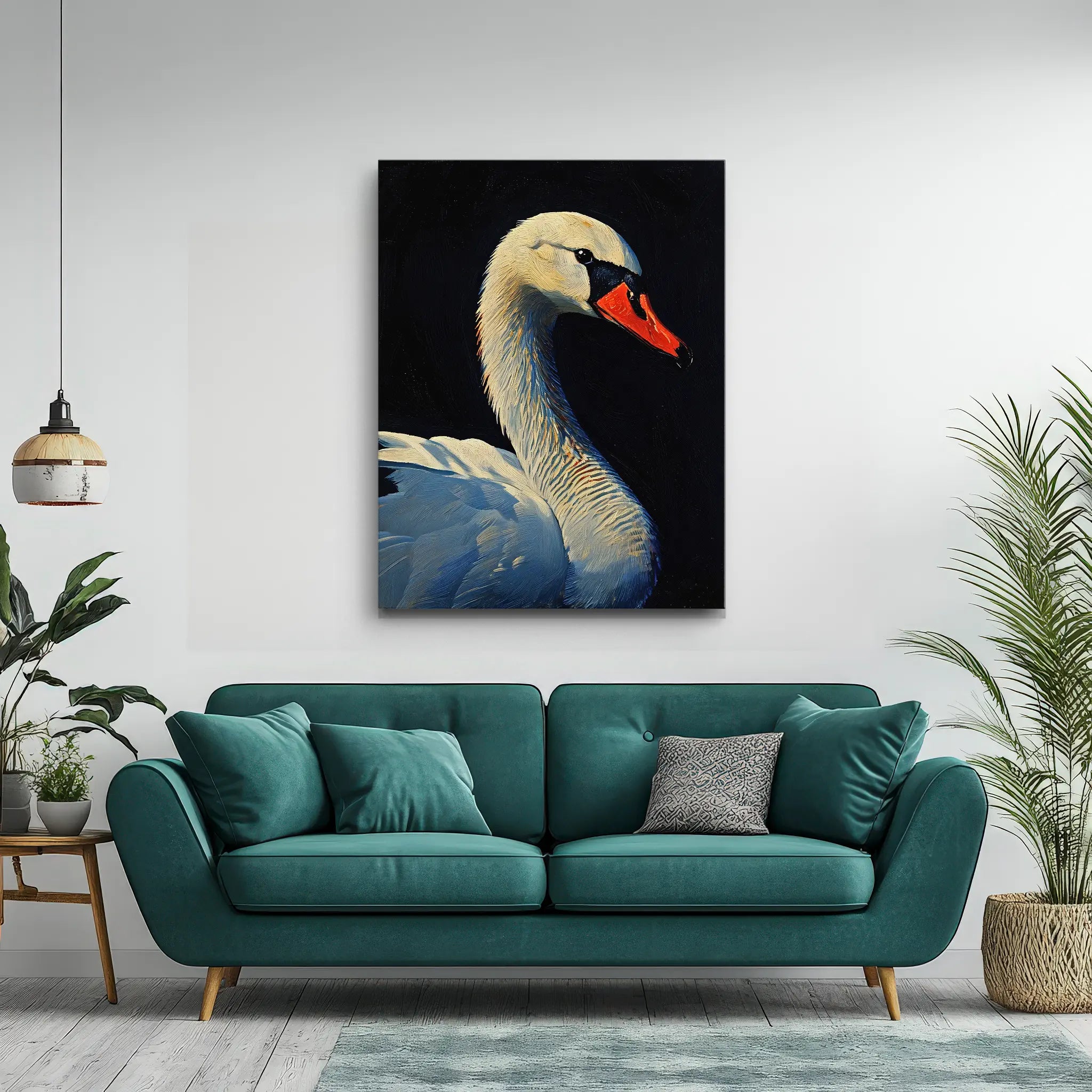 Whispering Feather Swam Giclée Print 454648 Visual Wall Art AR3:4V-AR4:5V Giclée Print