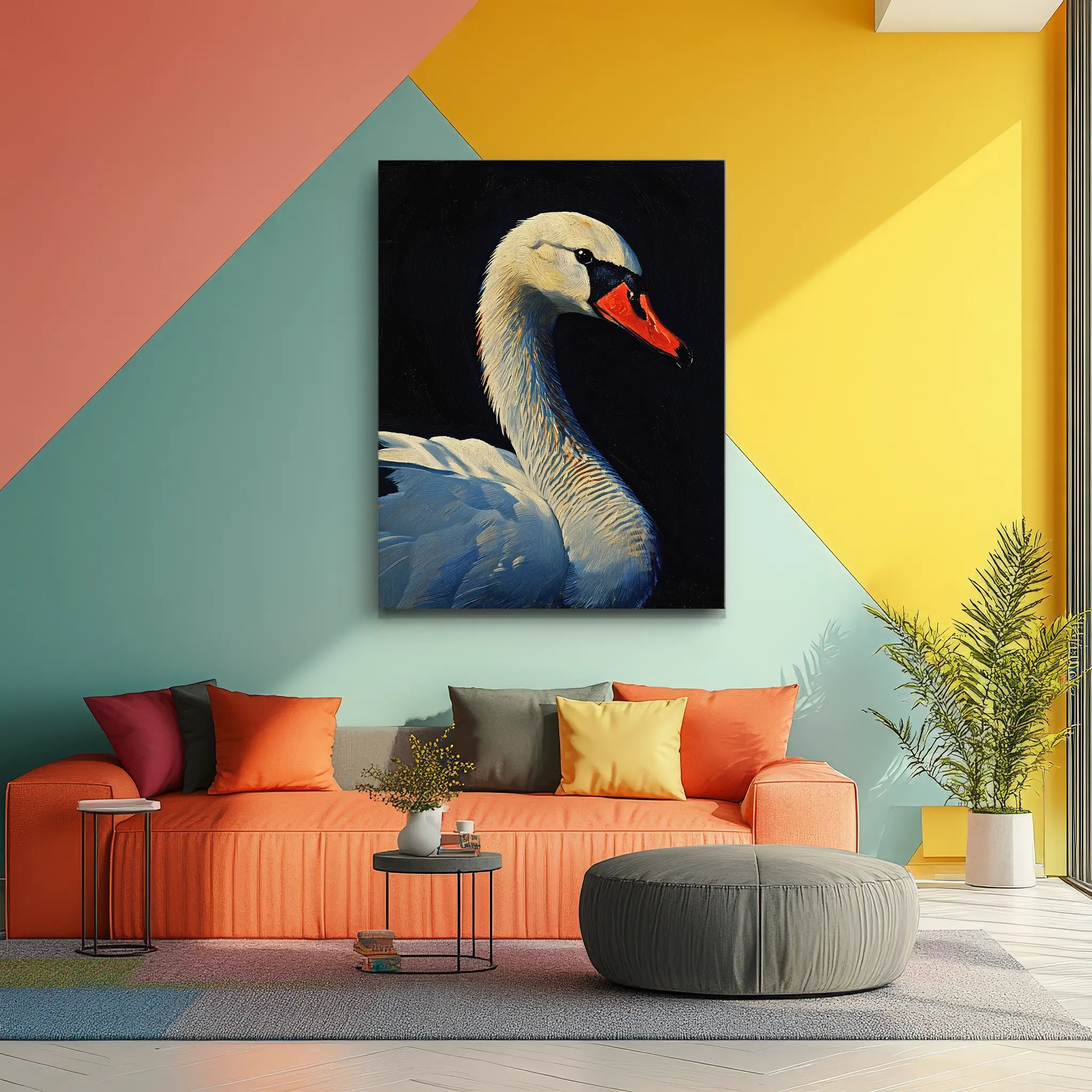 Whispering Feather Swam Giclée Print 454648 Visual Wall Art AR3:4V-AR4:5V Giclée Print