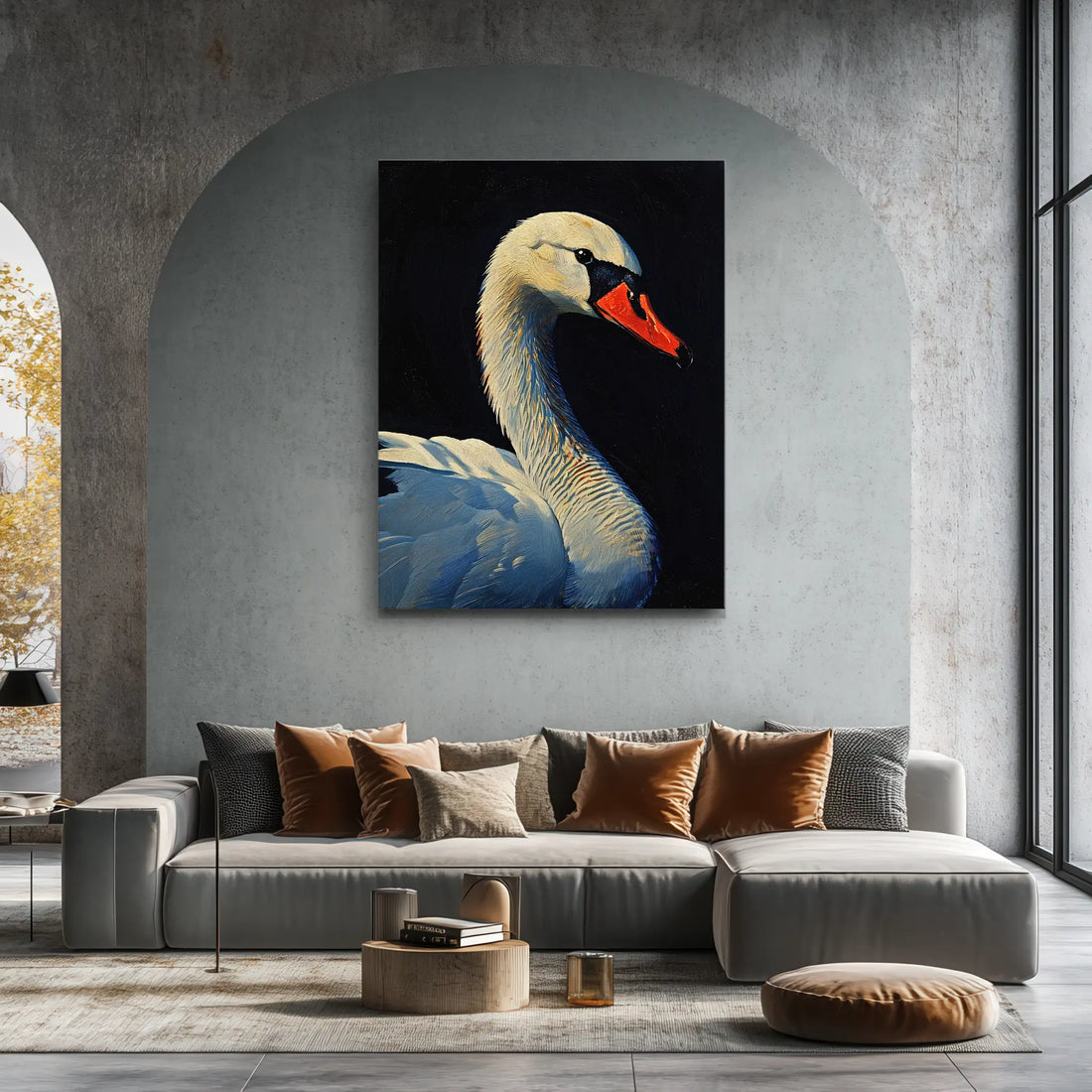 Whispering Feather Swam Giclée Print 454648 Visual Wall Art AR3:4V-AR4:5V Giclée Print