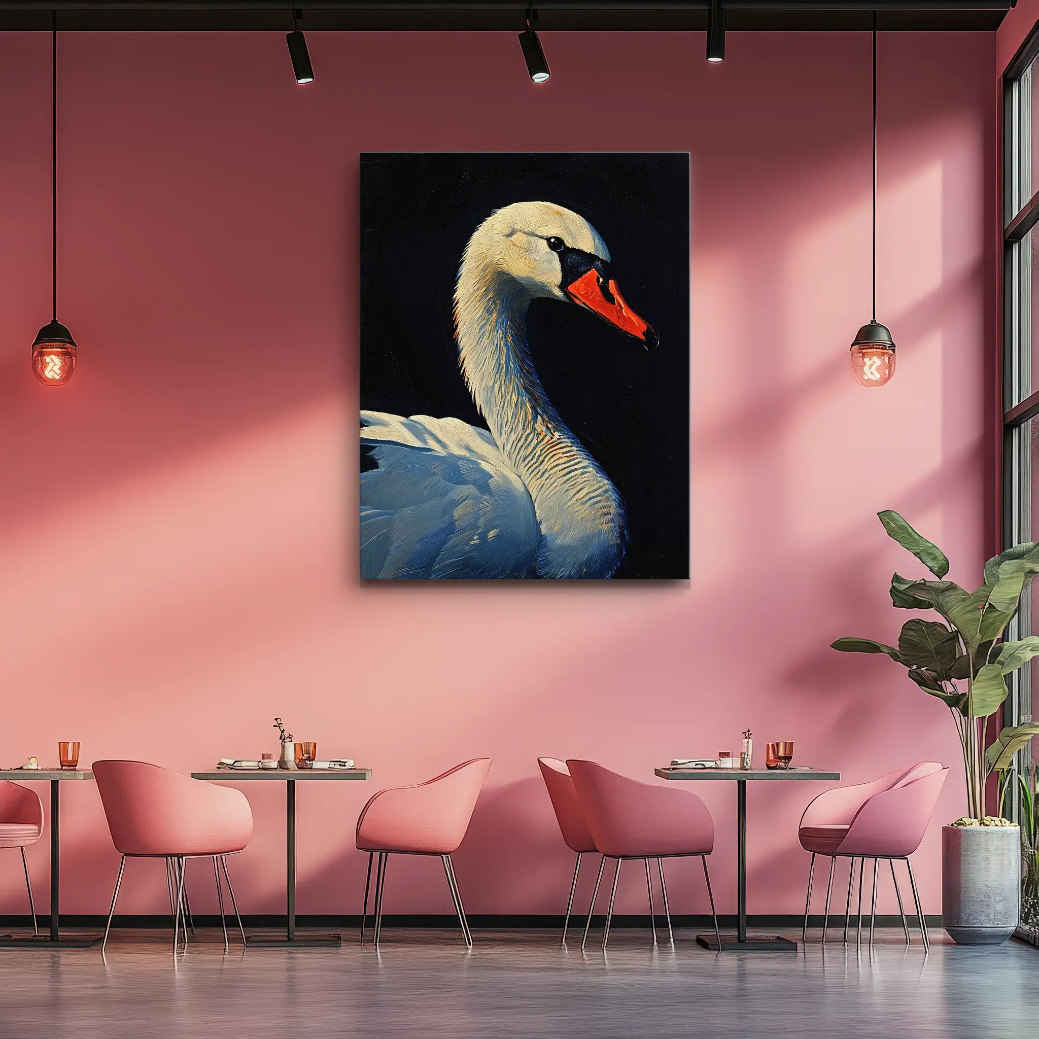 Whispering Feather Swam Giclée Print 454648 Visual Wall Art AR3:4V-AR4:5V Giclée Print