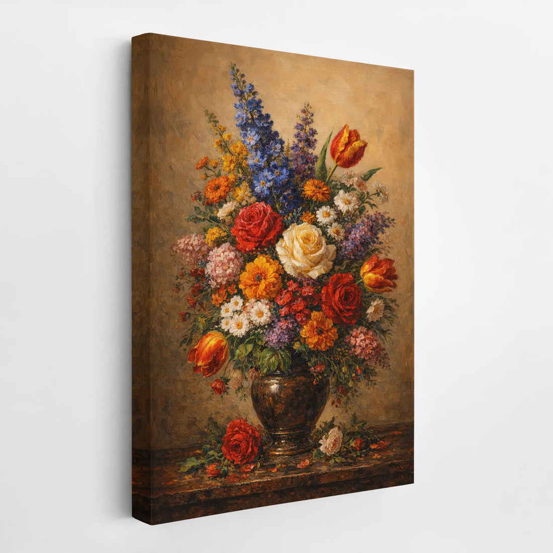 White Rose Centerpiece Still Life Giclée Print 232005 Visual Wall Art AR2:3V Giclée Print